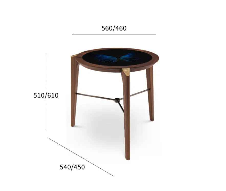 Corner Coffee Table - Space-Saving Solution W011H6C Visionnaire style Breeze Coffee Table Tea table Coner table