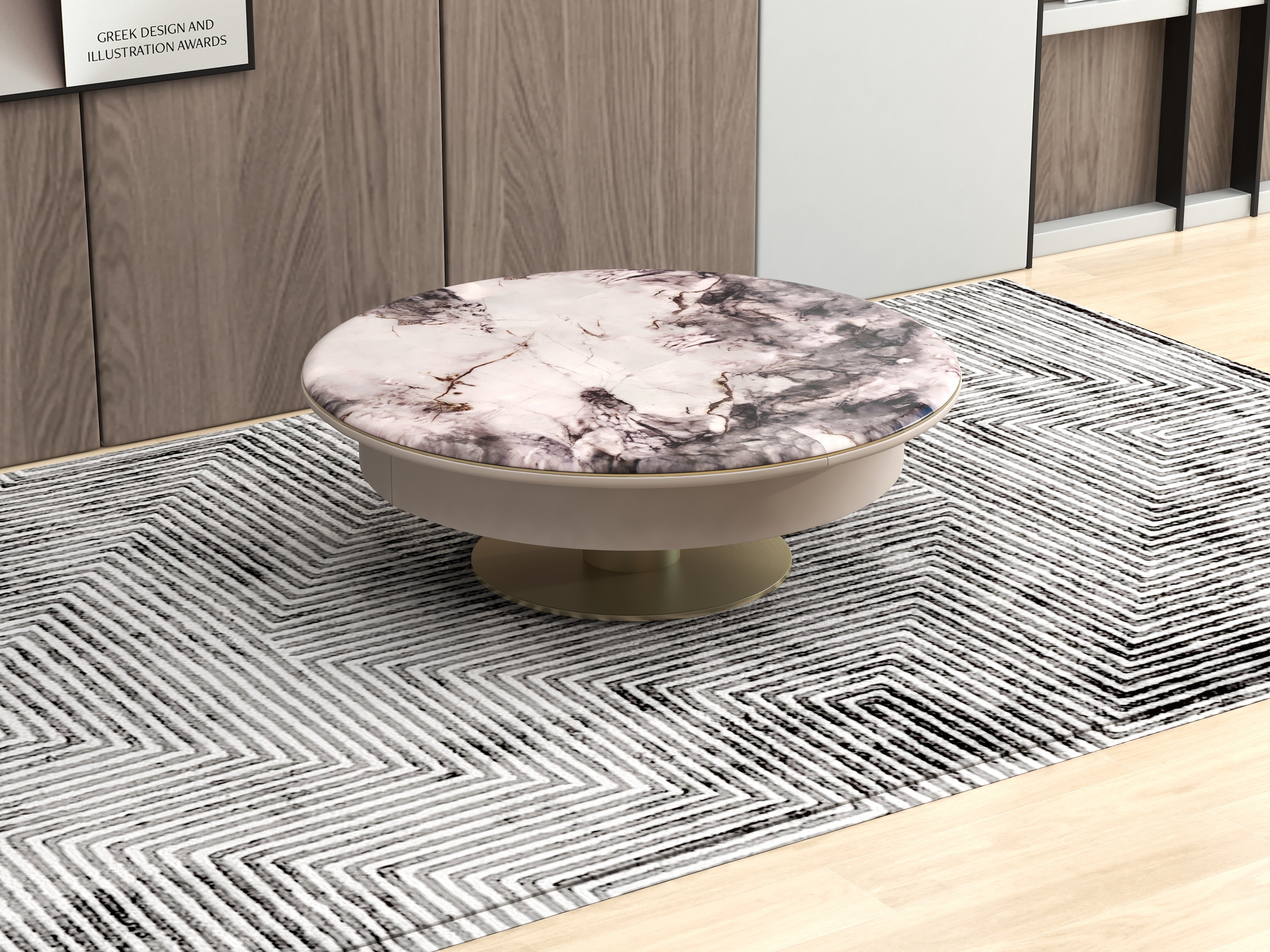 DC3-066-1 DC3-066-3 round table Coffee Table - Chiuchiufurniture