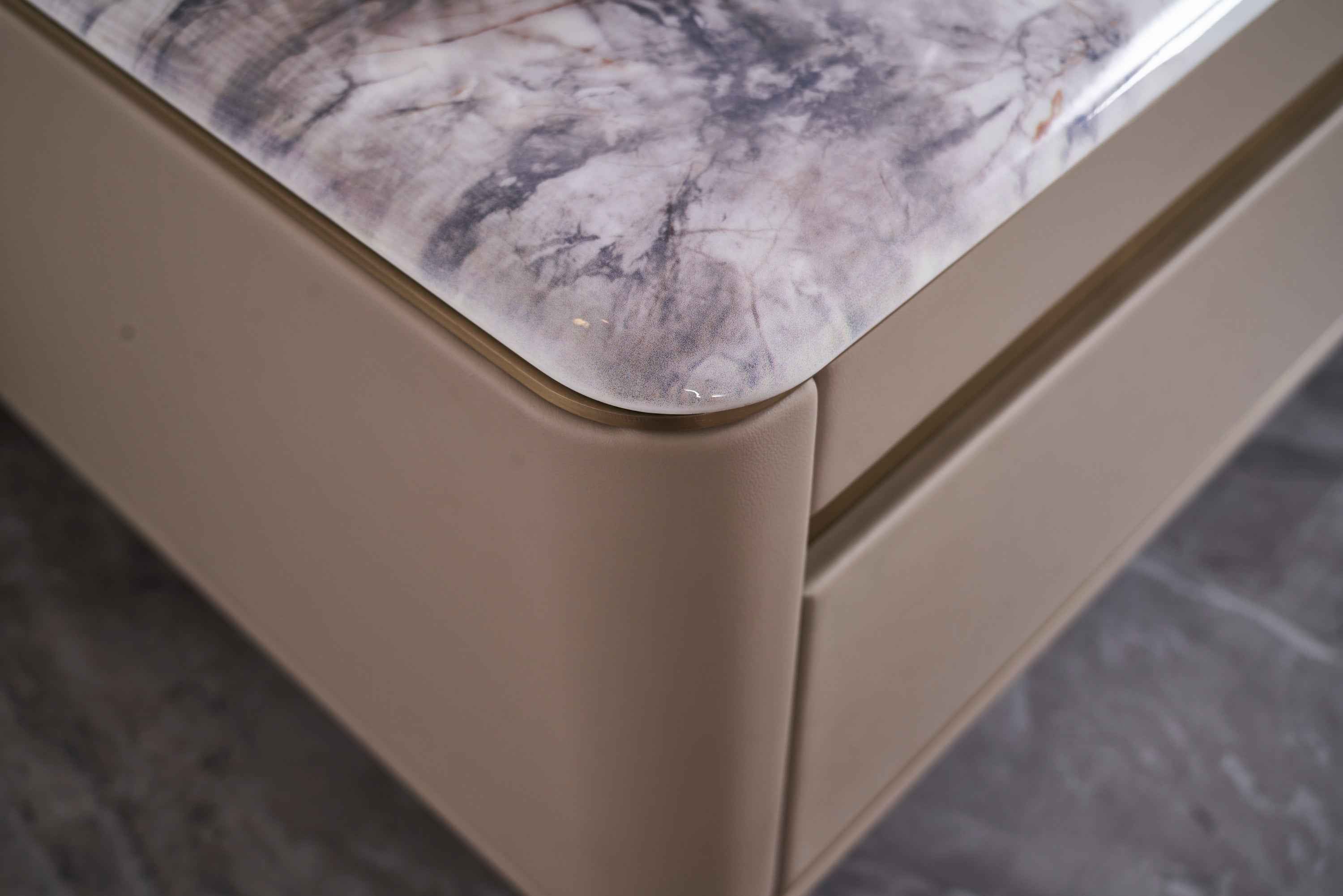 Modern Light Luxury Marble DH-058-1 Floor Cabinet