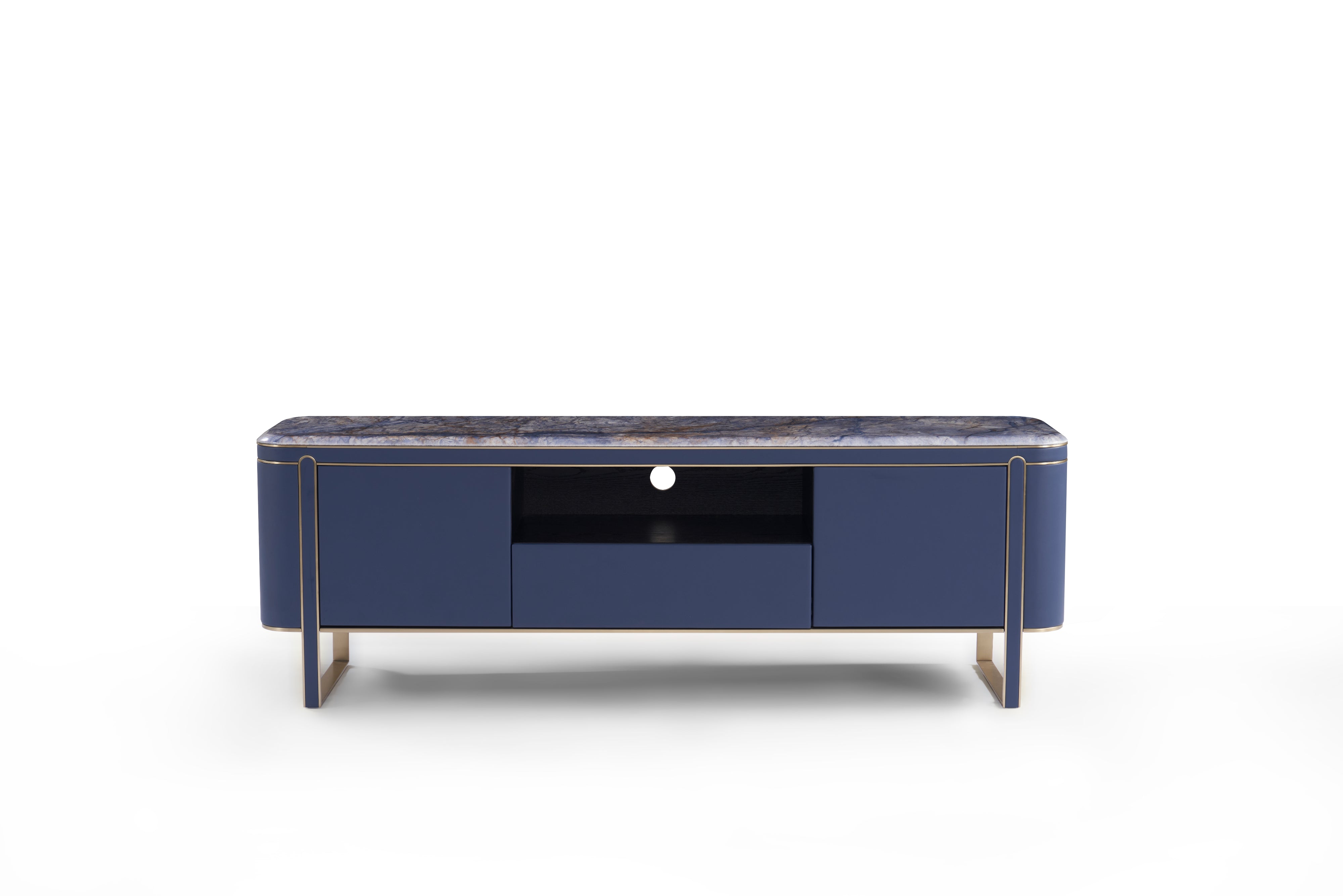 Italian minimalist style floor cabinet DH3-057-4 floor cabinet - Chiuchiufurniture