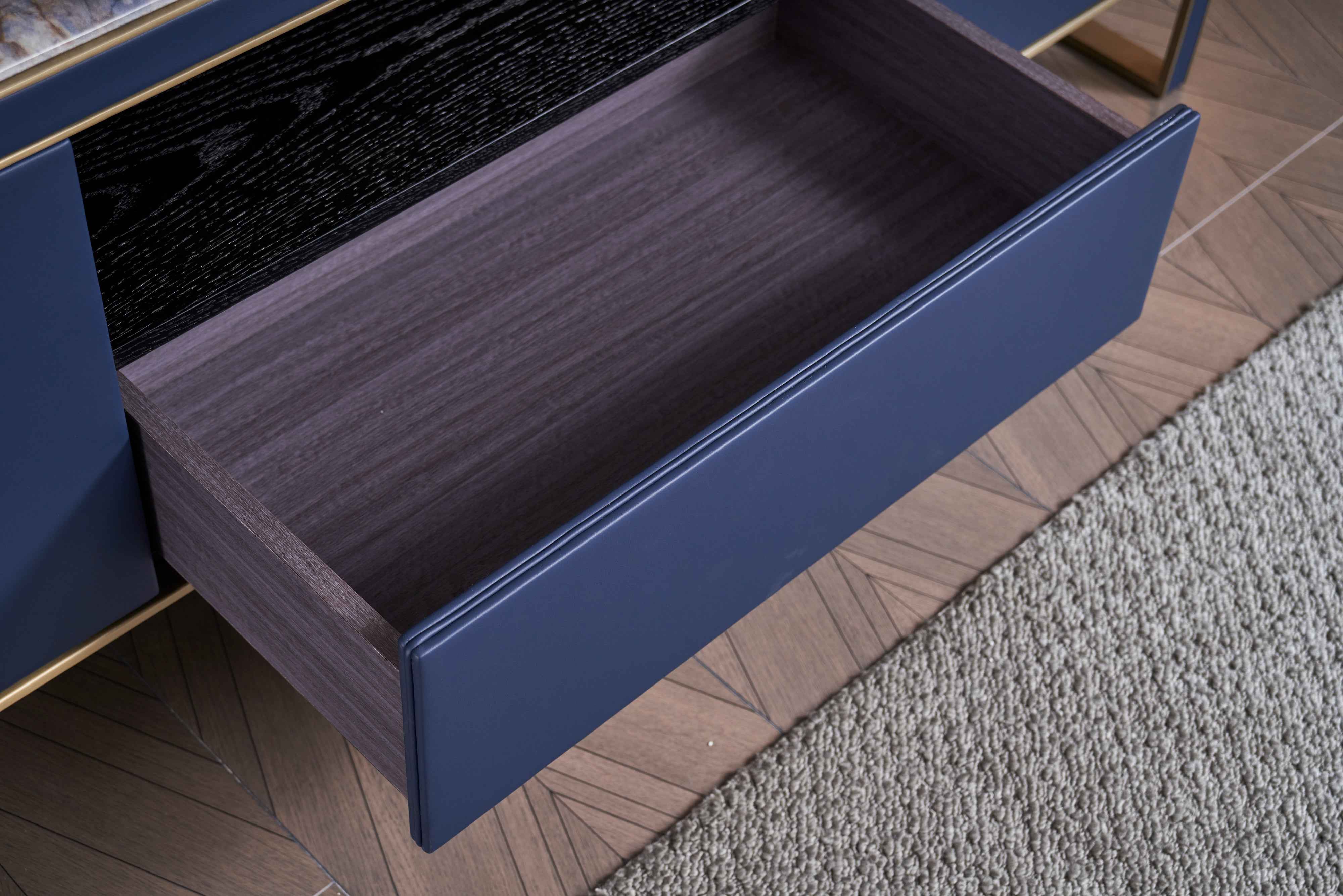 Italian minimalist style floor cabinet DH3-057-4 floor cabinet