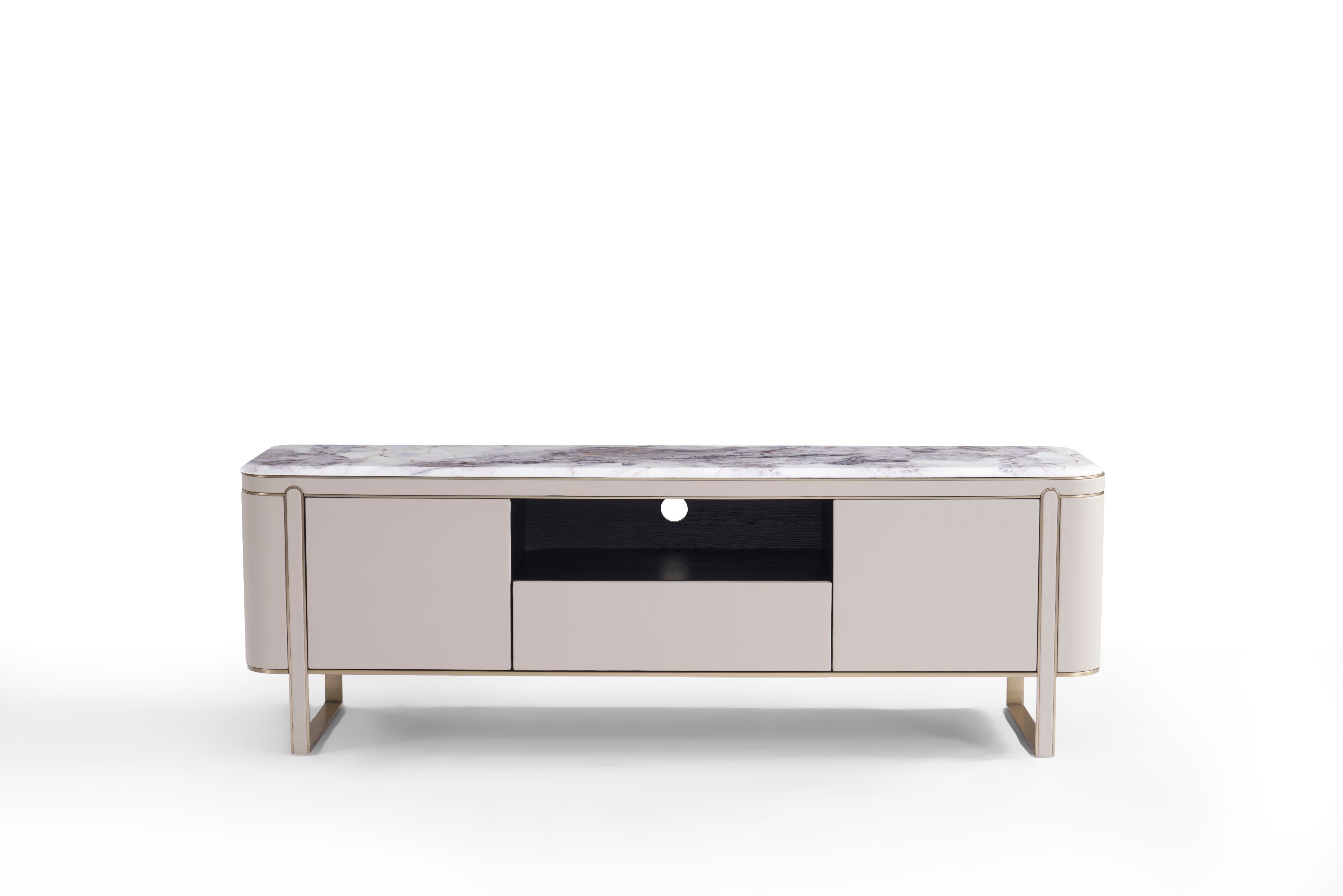 Italian minimalist style floor cabinet DH3-057-4 floor cabinet - Chiuchiufurniture