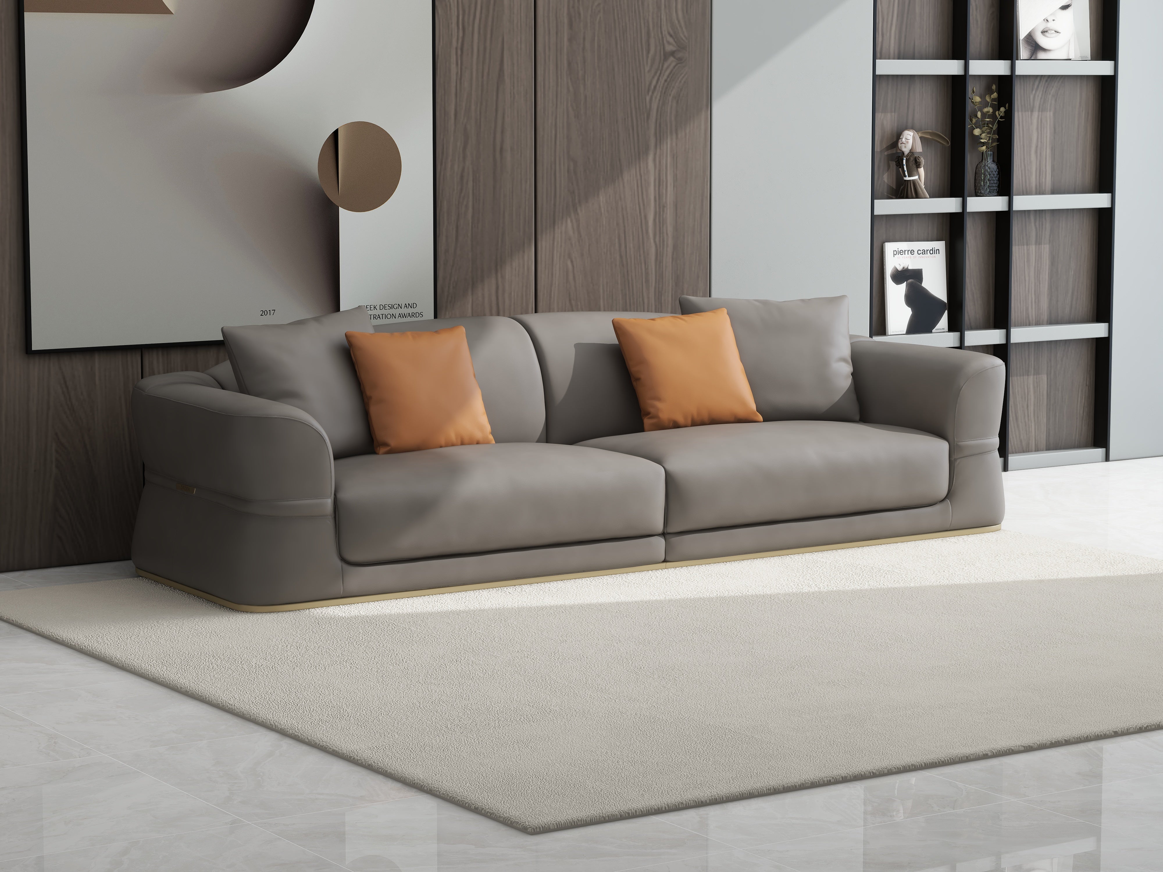 DJ3-073 Two-seater sofa Four-seater sofa Comfortable and soft to sit on - Chiuchiufurniture