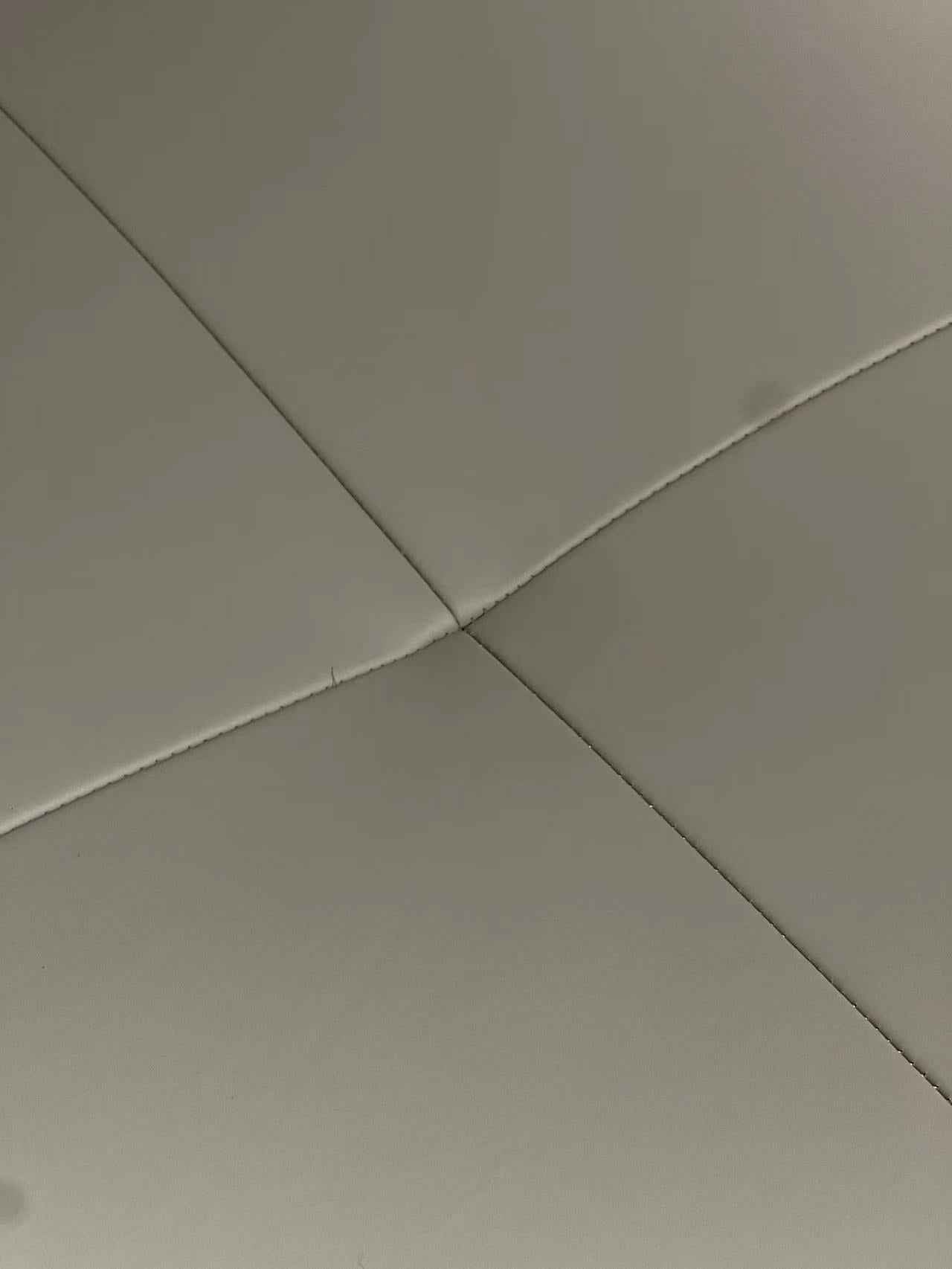 Italian minimalist FA93 leather sofa DJ5-061 sofa