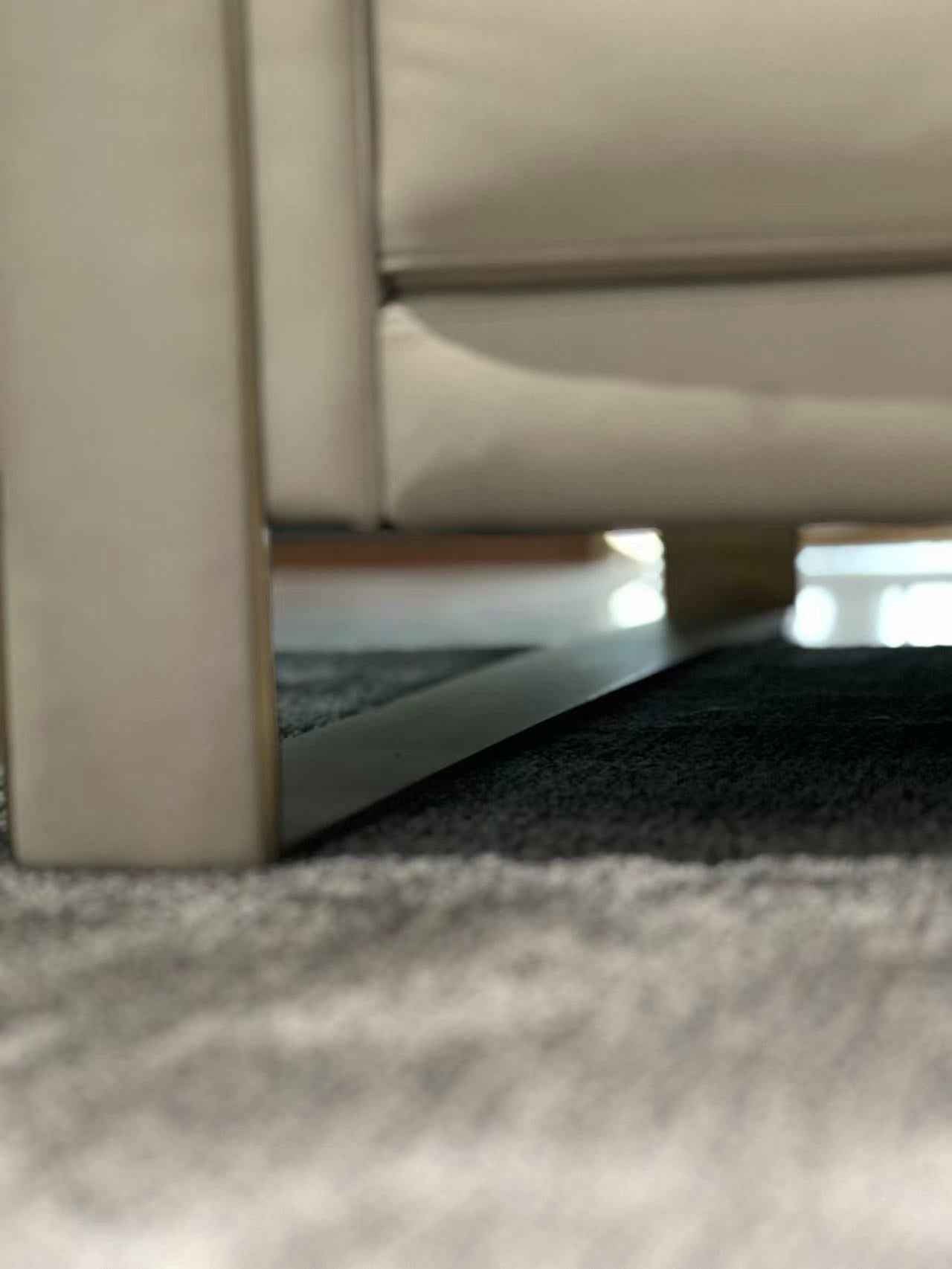 Italian minimalist FA93 leather sofa DJ5-061 sofa