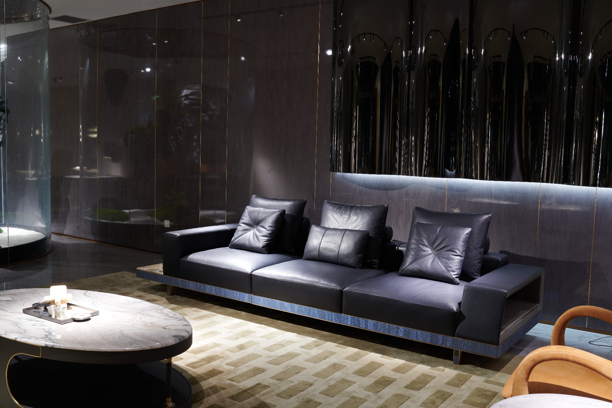 DJ5-075 Four-seater sofa Three-seater sofa Comfortable and soft to sit on - Chiuchiufurniture