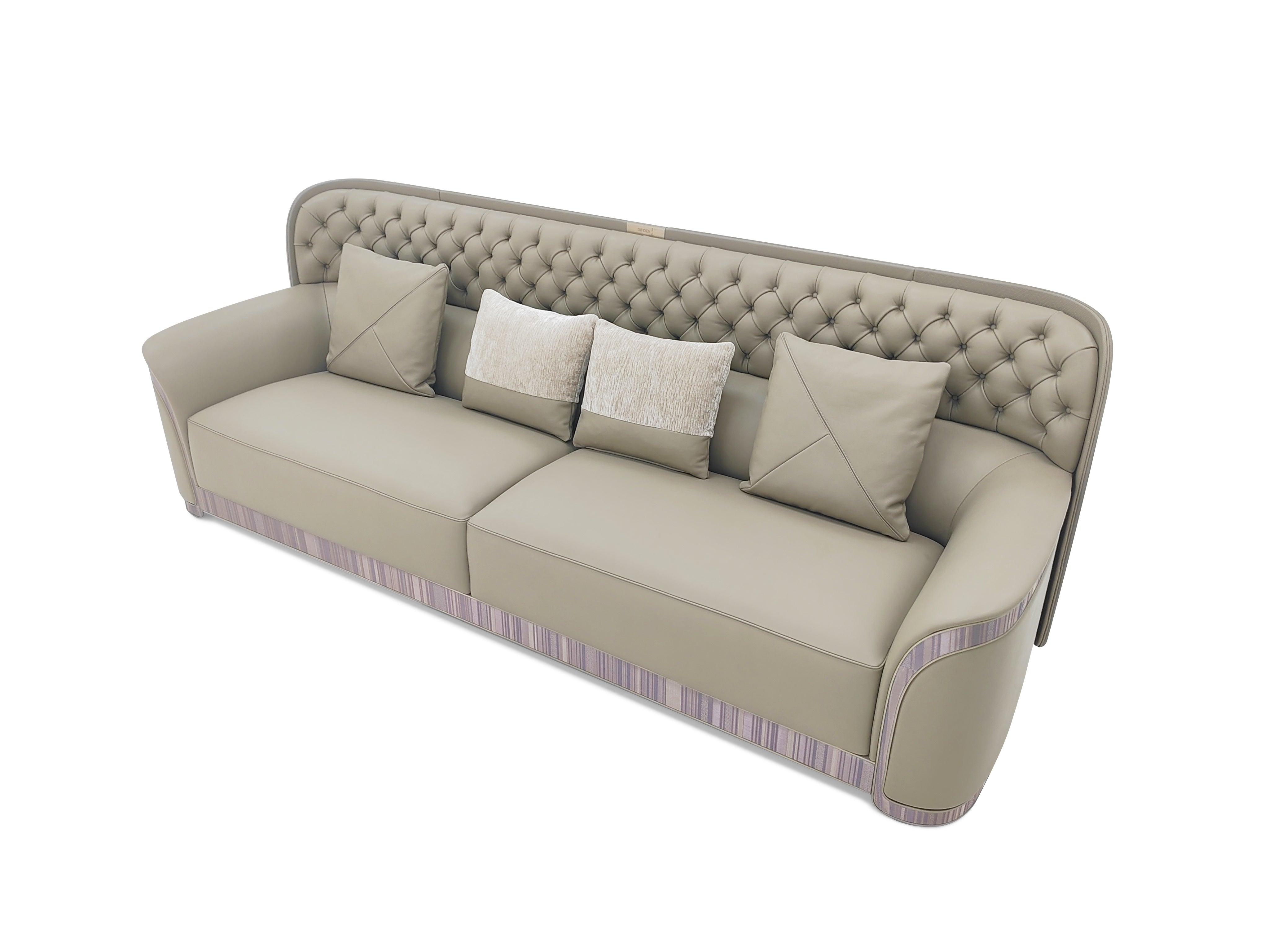 DJ5-079 Four-seater sofa Two-seater sofa Comfortable and soft to sit on - Chiuchiufurniture