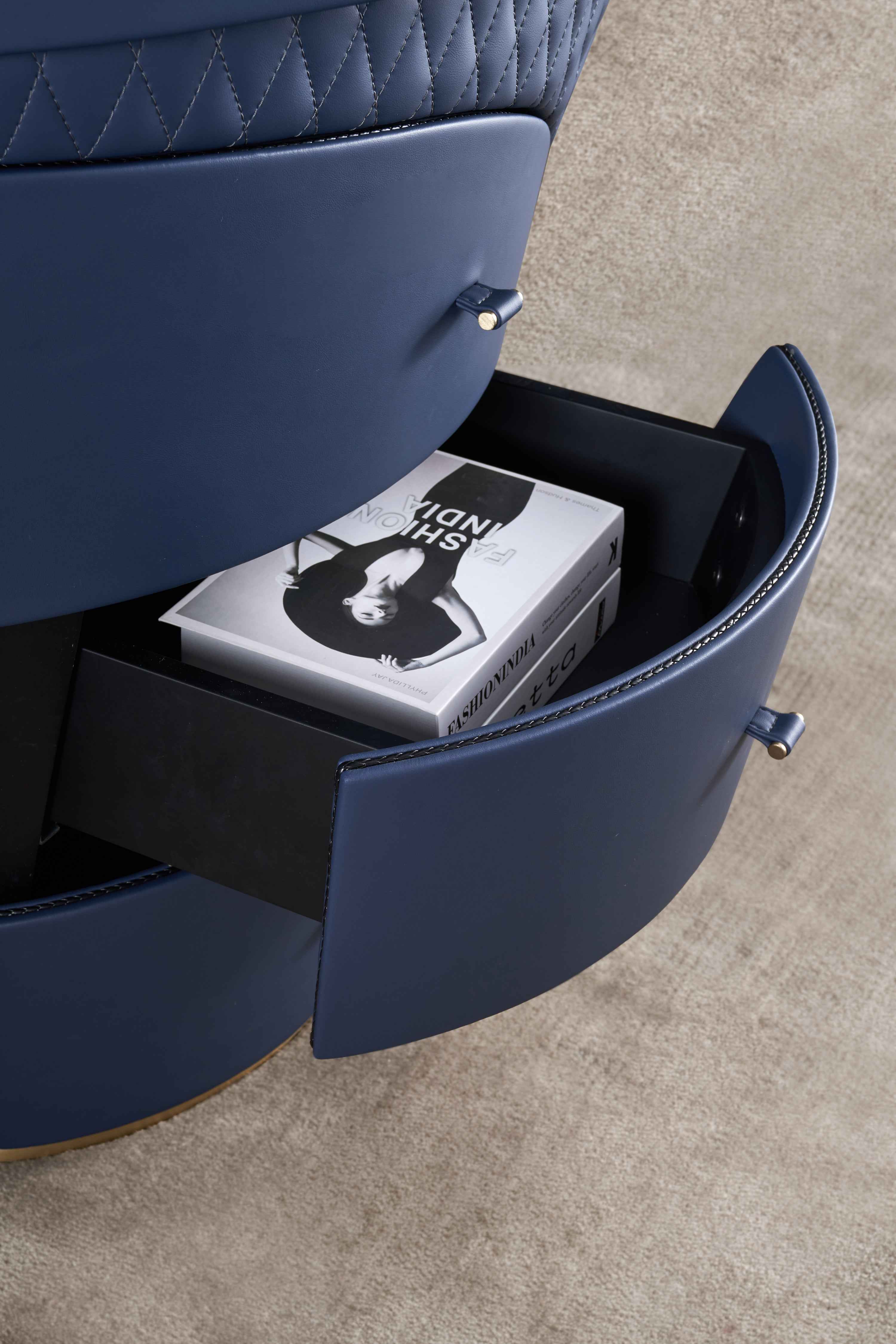 Light Luxury Modern Marble DS3-053-1 Shaped Desk,Boss Table , Office Table