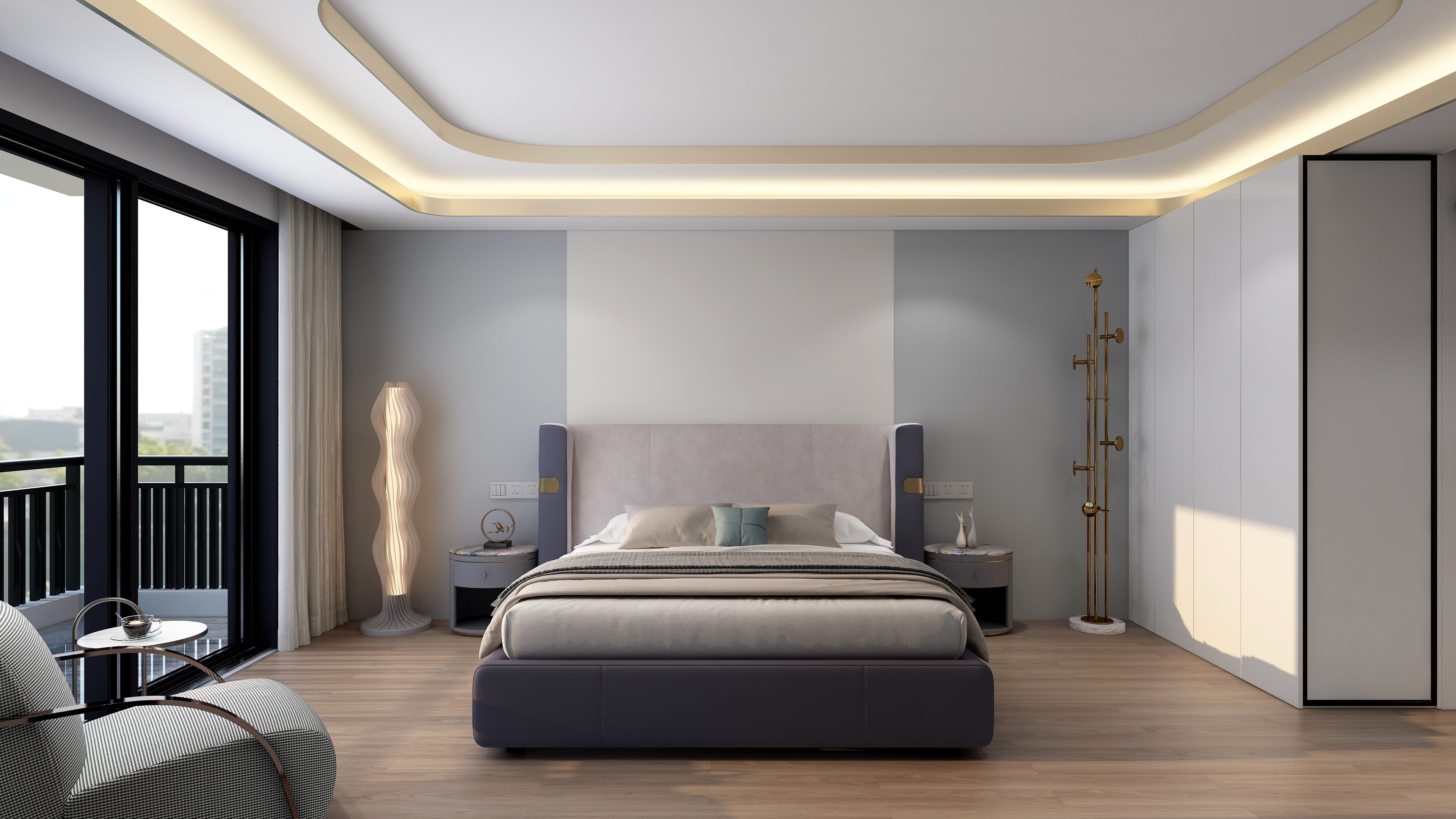 DX3-063-2 Bedside Cabinet - Chiuchiufurniture