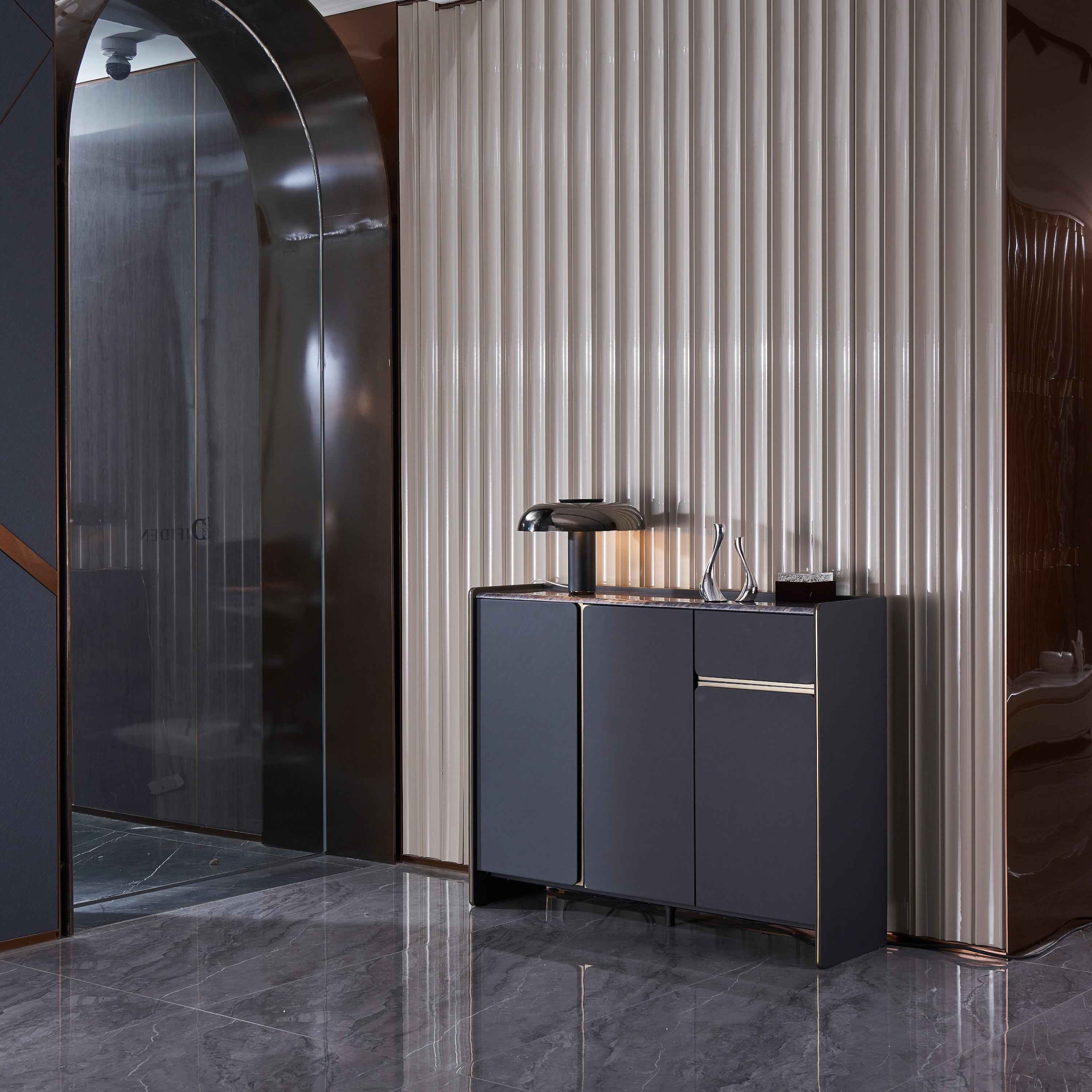 Italian Light Luxury Marble DY3-055-1 Side Cabinet