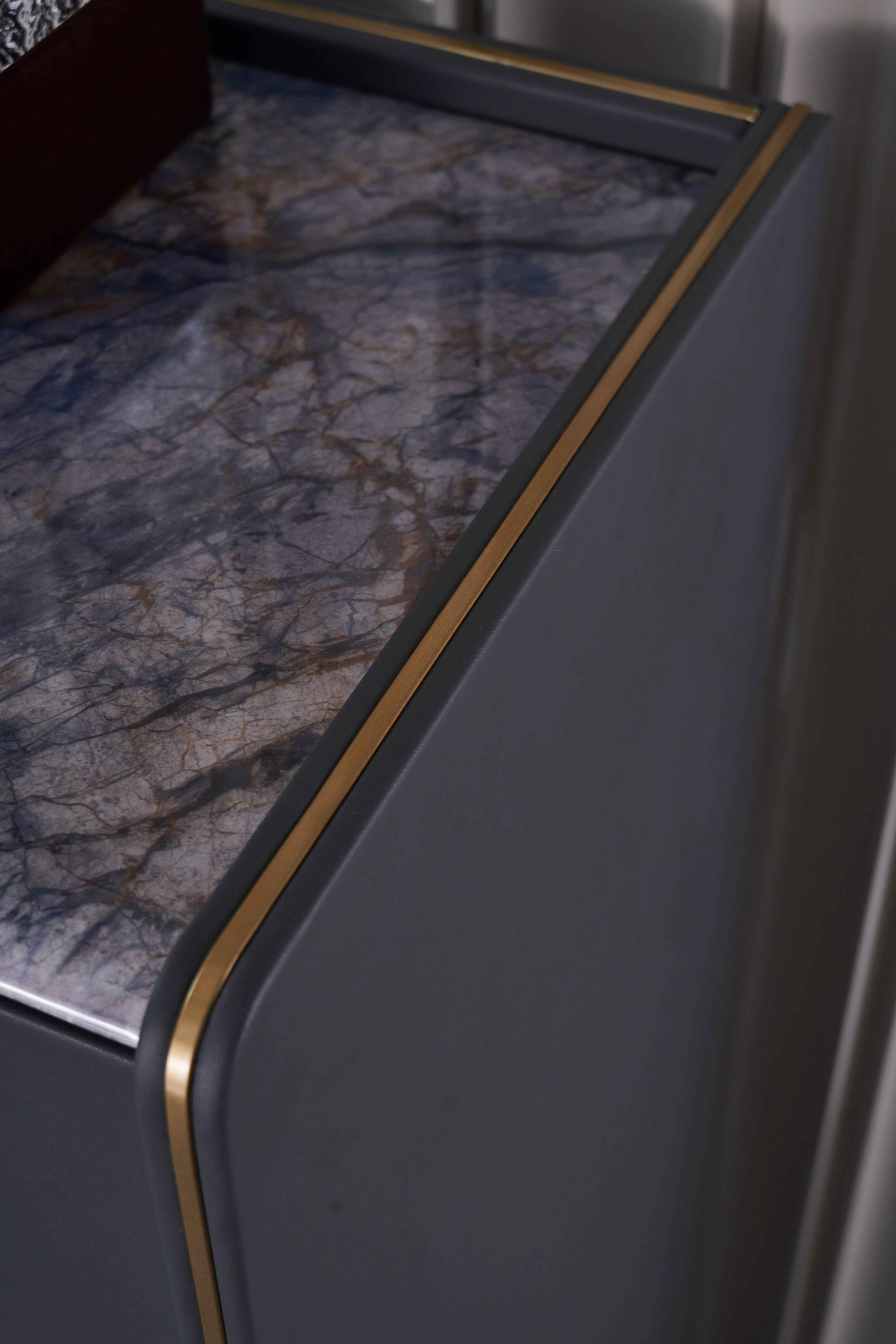 Italian Light Luxury Marble DY3-055-1 Side Cabinet