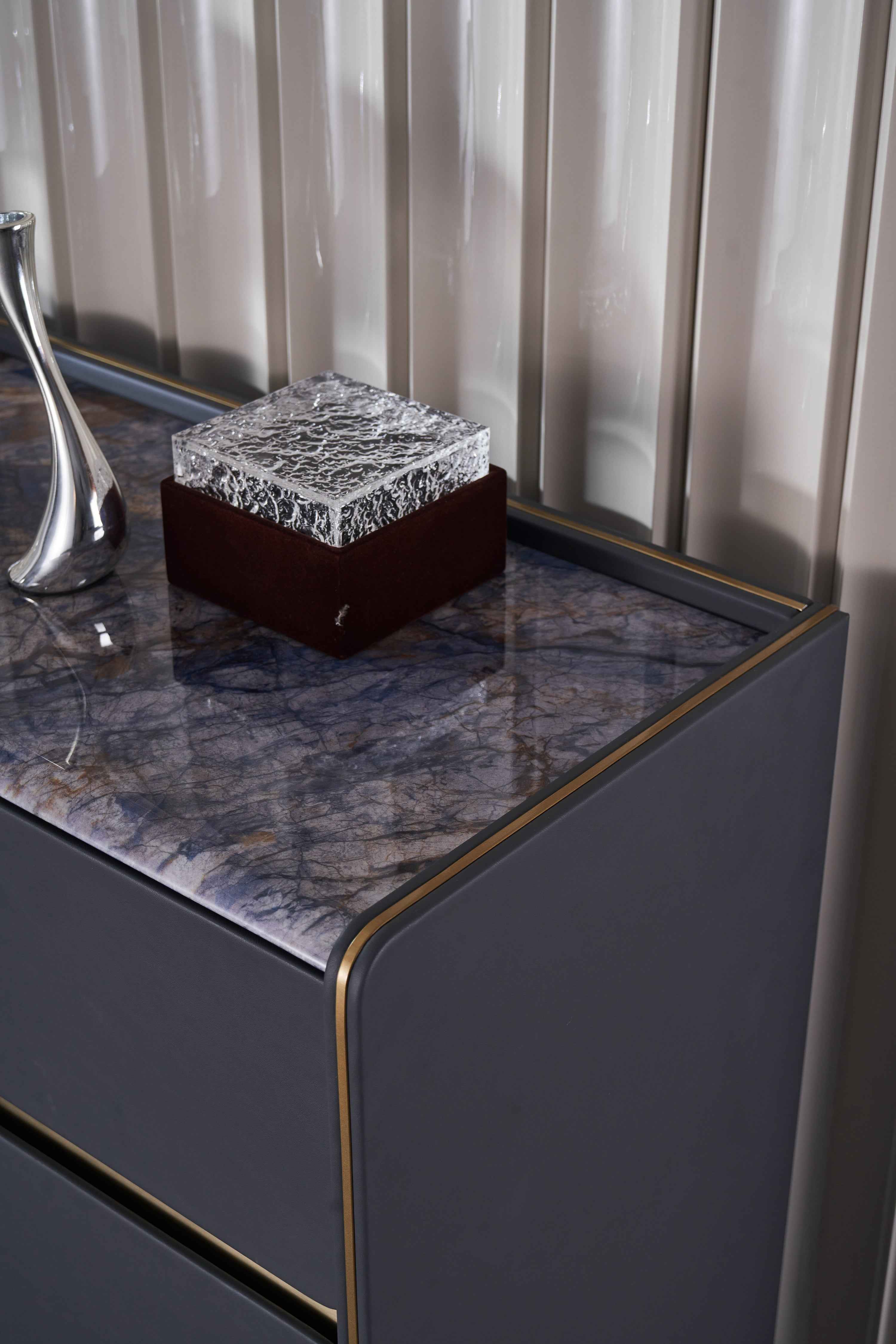 Italian Light Luxury Marble DY3-055-1 Side Cabinet