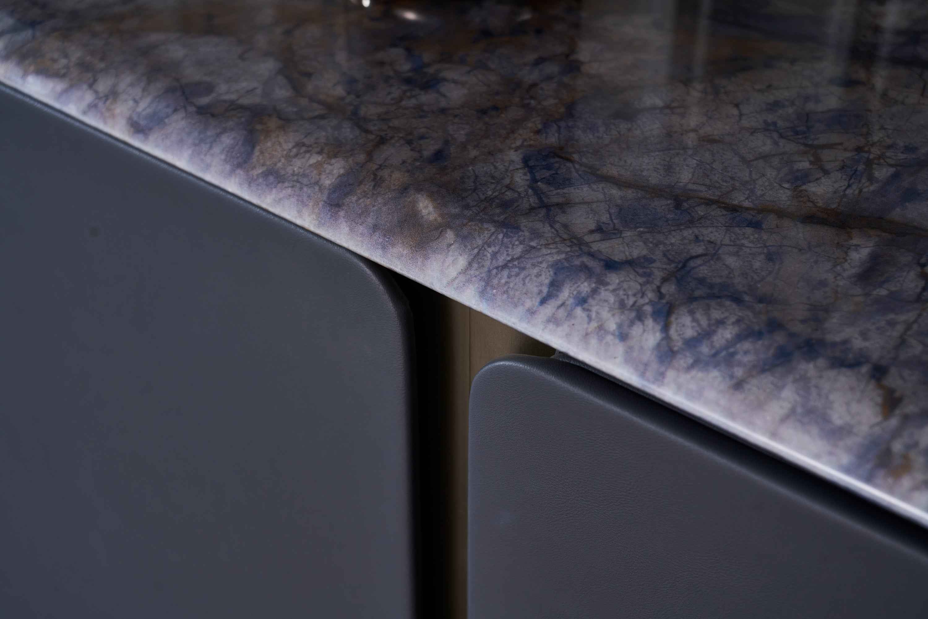 Italian Light Luxury Marble DY3-055-1 Side Cabinet