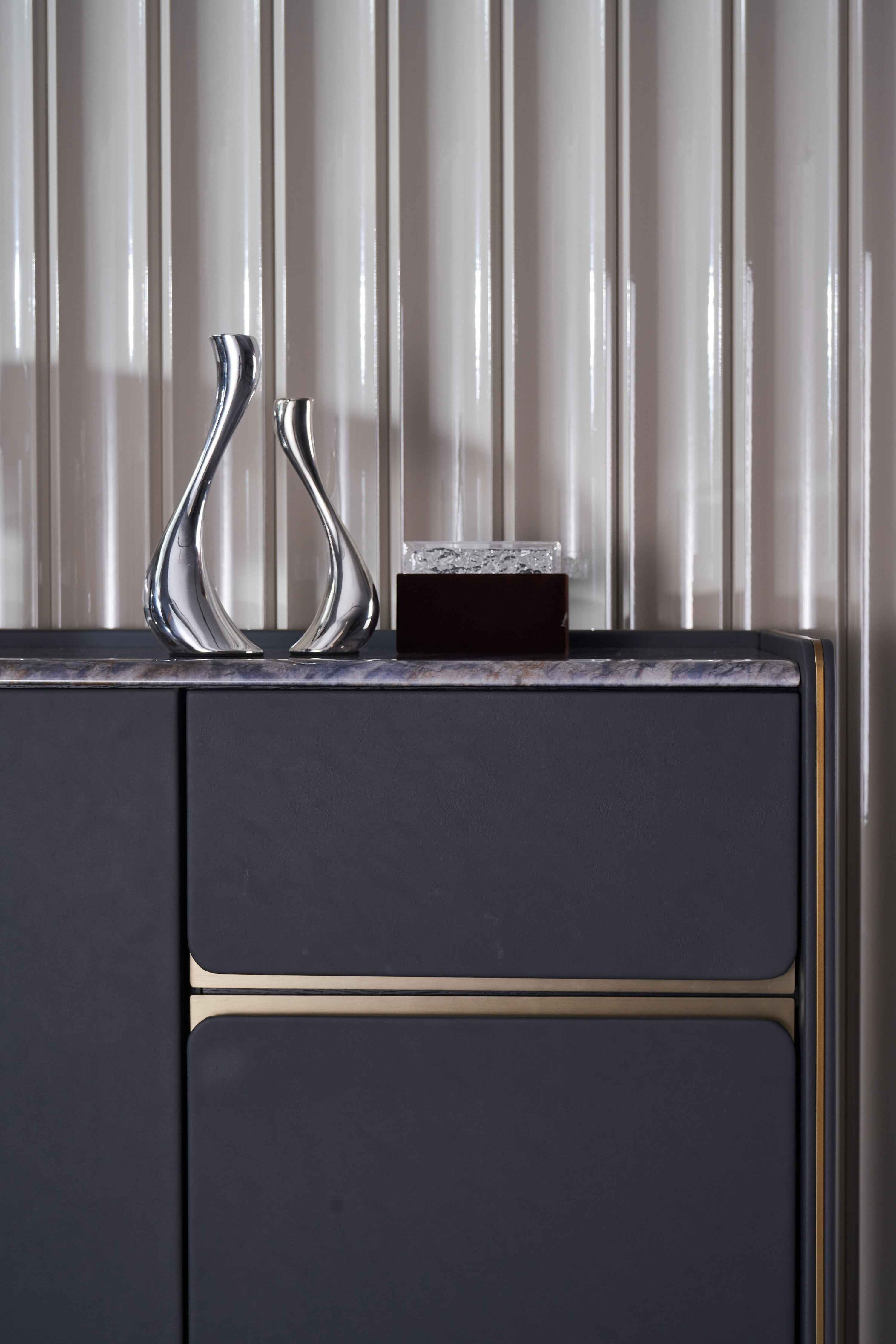 Italian Light Luxury Marble DY3-055-1 Side Cabinet