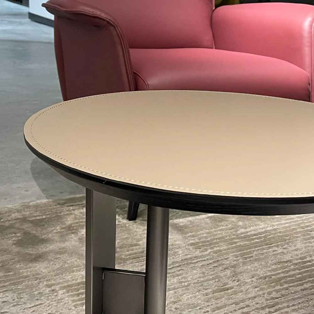 Luxury Redefined: Nordic-Inspired Rock Slab Small Coffee Table – Effortless Elegance 01780 Coffee Table