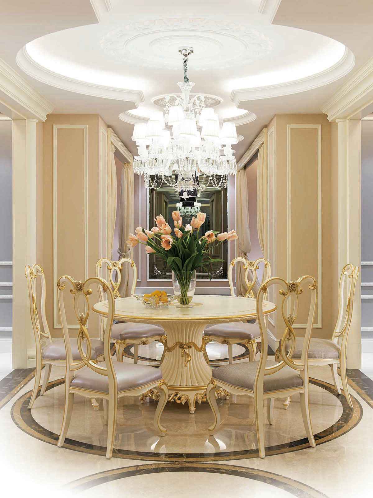 FT-188 Round dining table