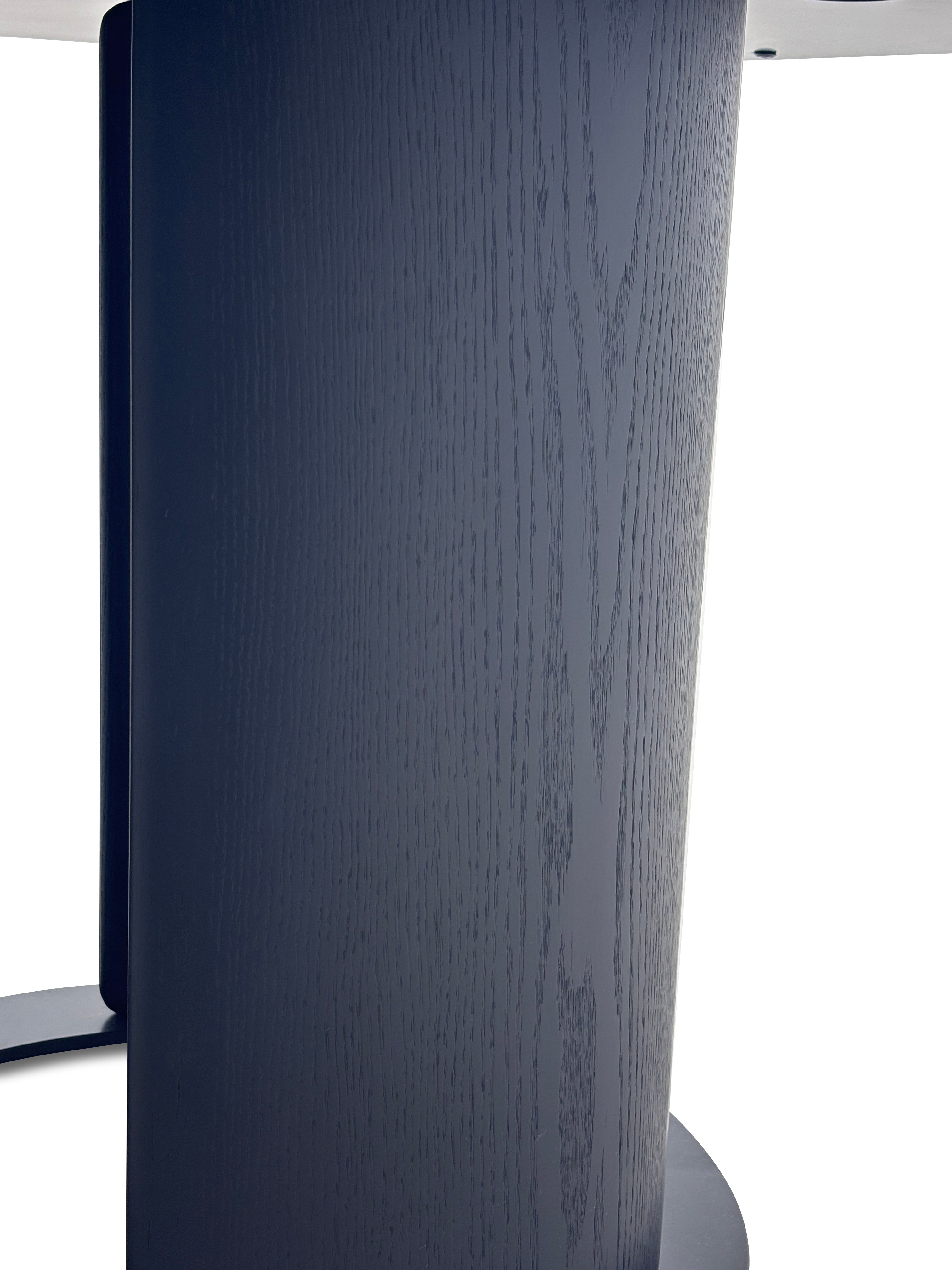 HA-2402-1 Round Dining Table (wooden surface + built-in turntable) - Chiuchiufurniture