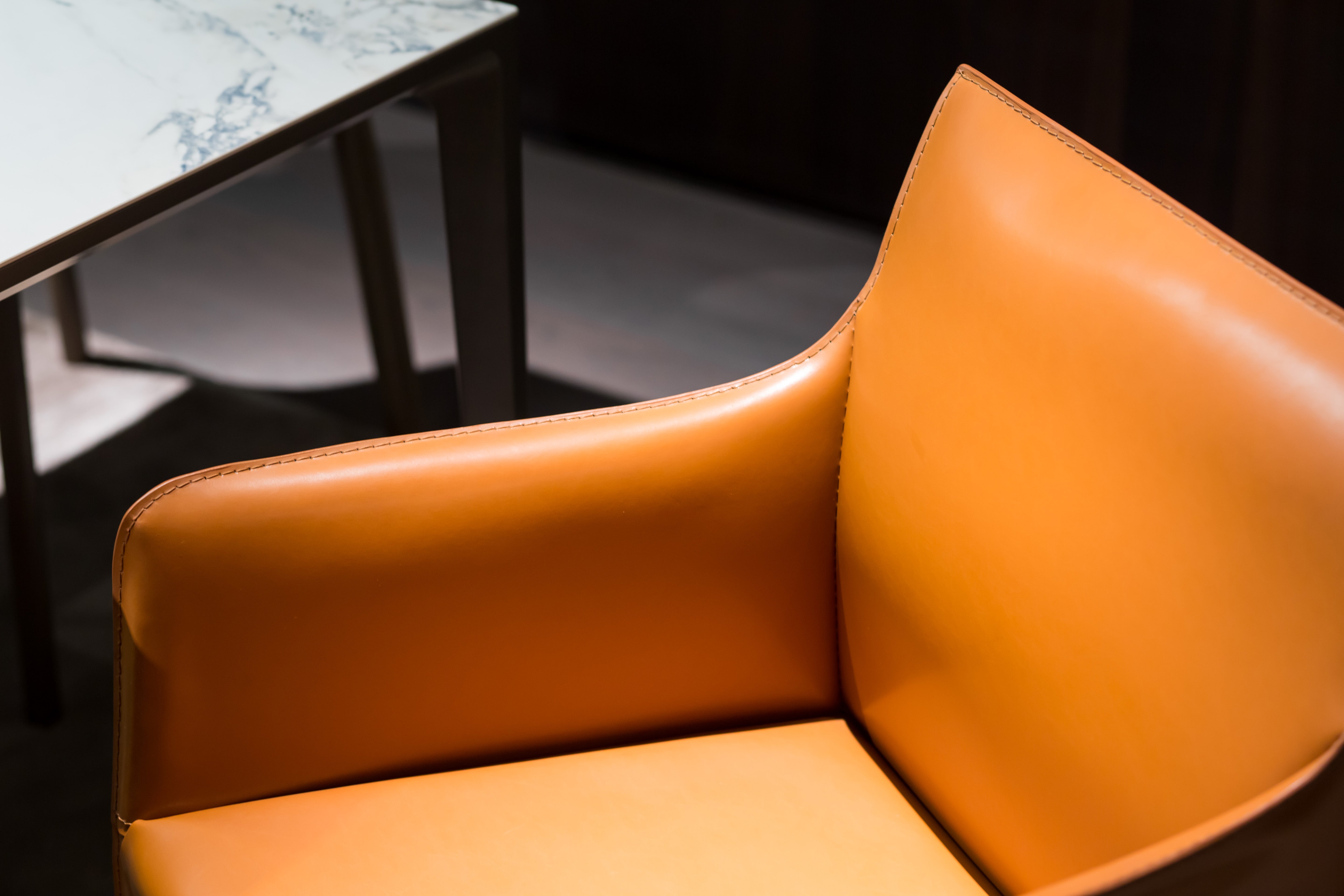 HB-W1911-3 Dining chair with armrests - Chiuchiufurniture