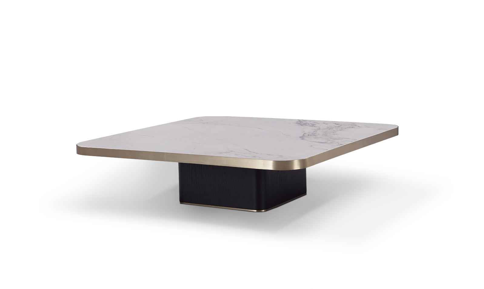 Italian Square Rock Plate Tea Table HC-1825-1