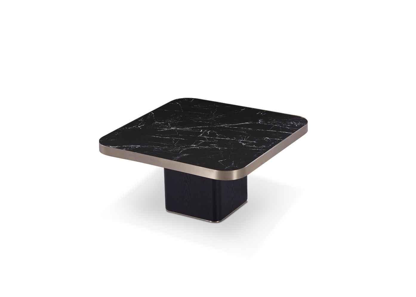 Italian Square Rock Plate Tea Table HC-1825-1