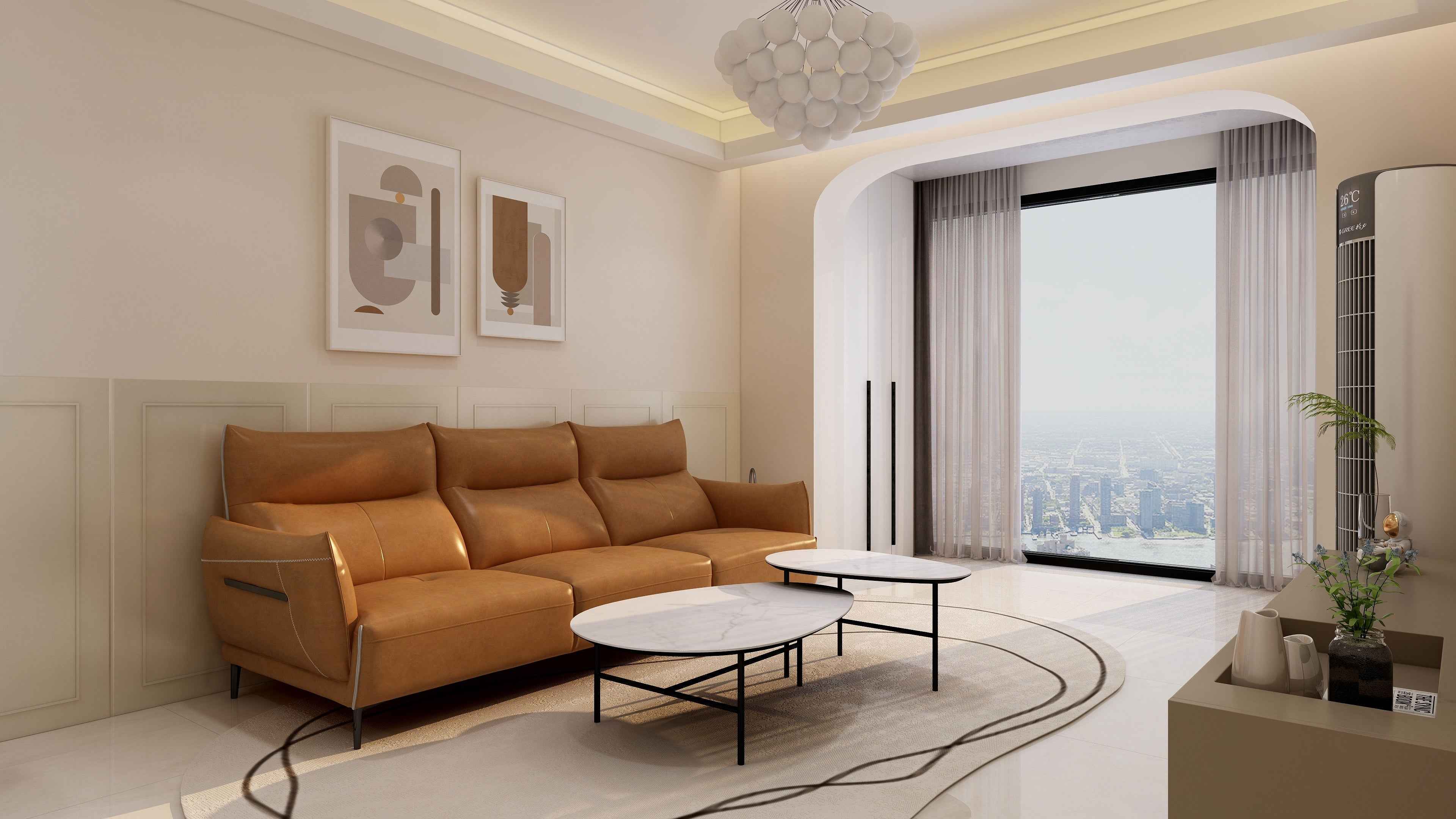 HC-1970-1 Coffee Table - Stylish Tea Table Corner Table