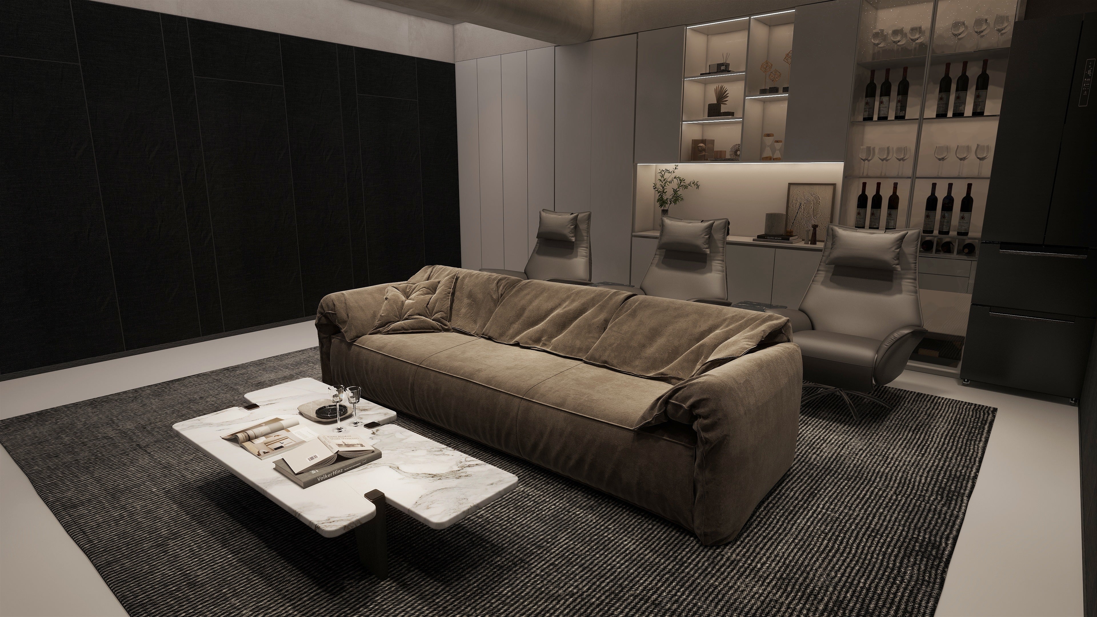 HC-2162-1 Unusual coffee table - Chiuchiufurniture