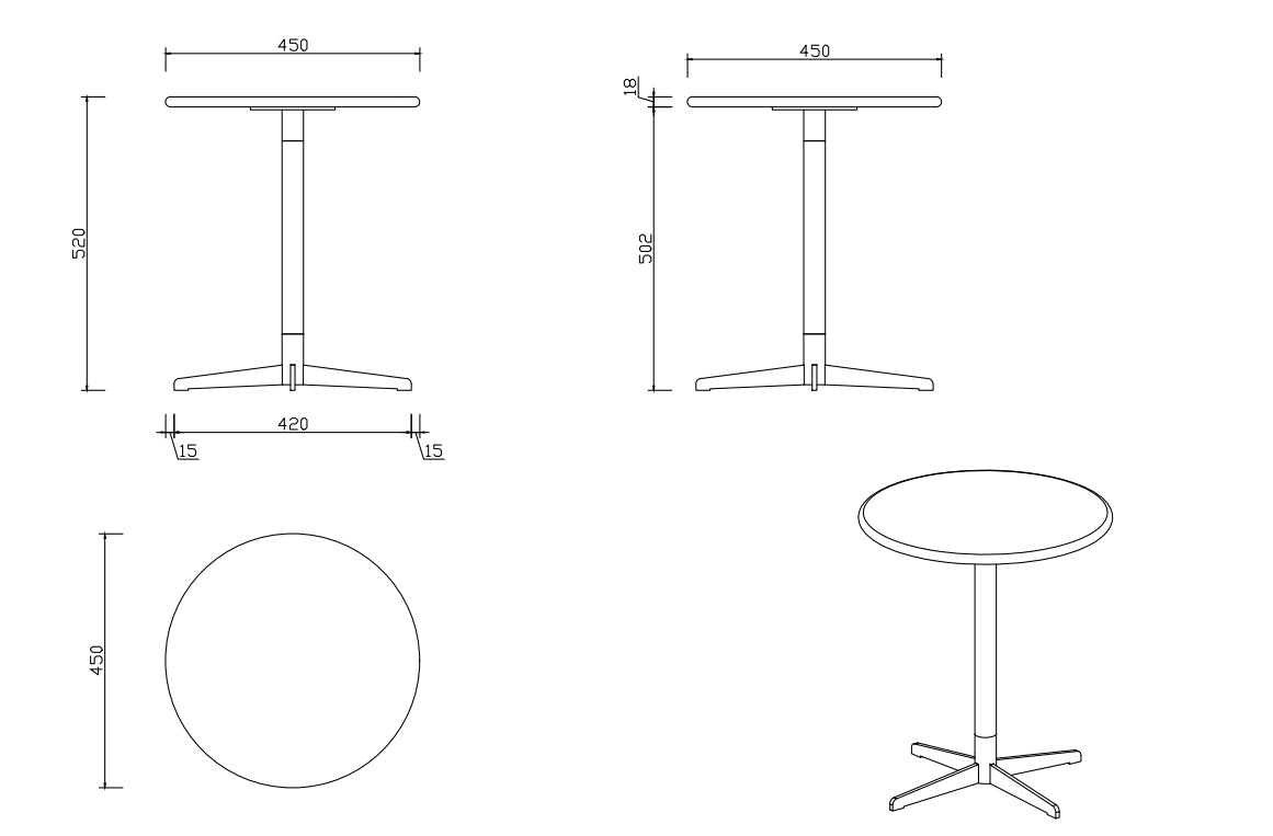 HC-2401-3 Unusual Coffee Table Corner Table - Chiuchiufurniture