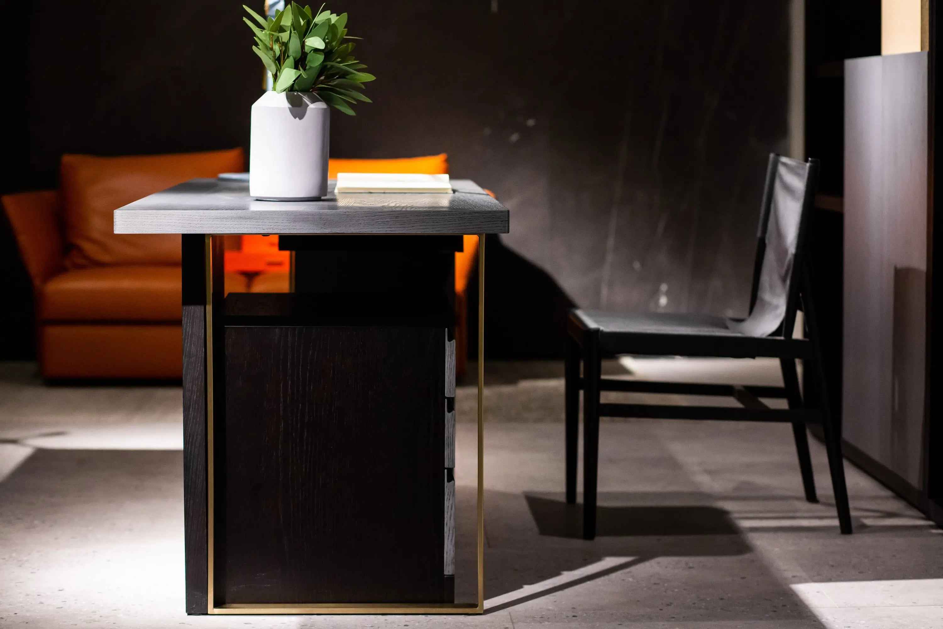 Bookcase Desk HS-1801-1 for Stylish Home Office Organization