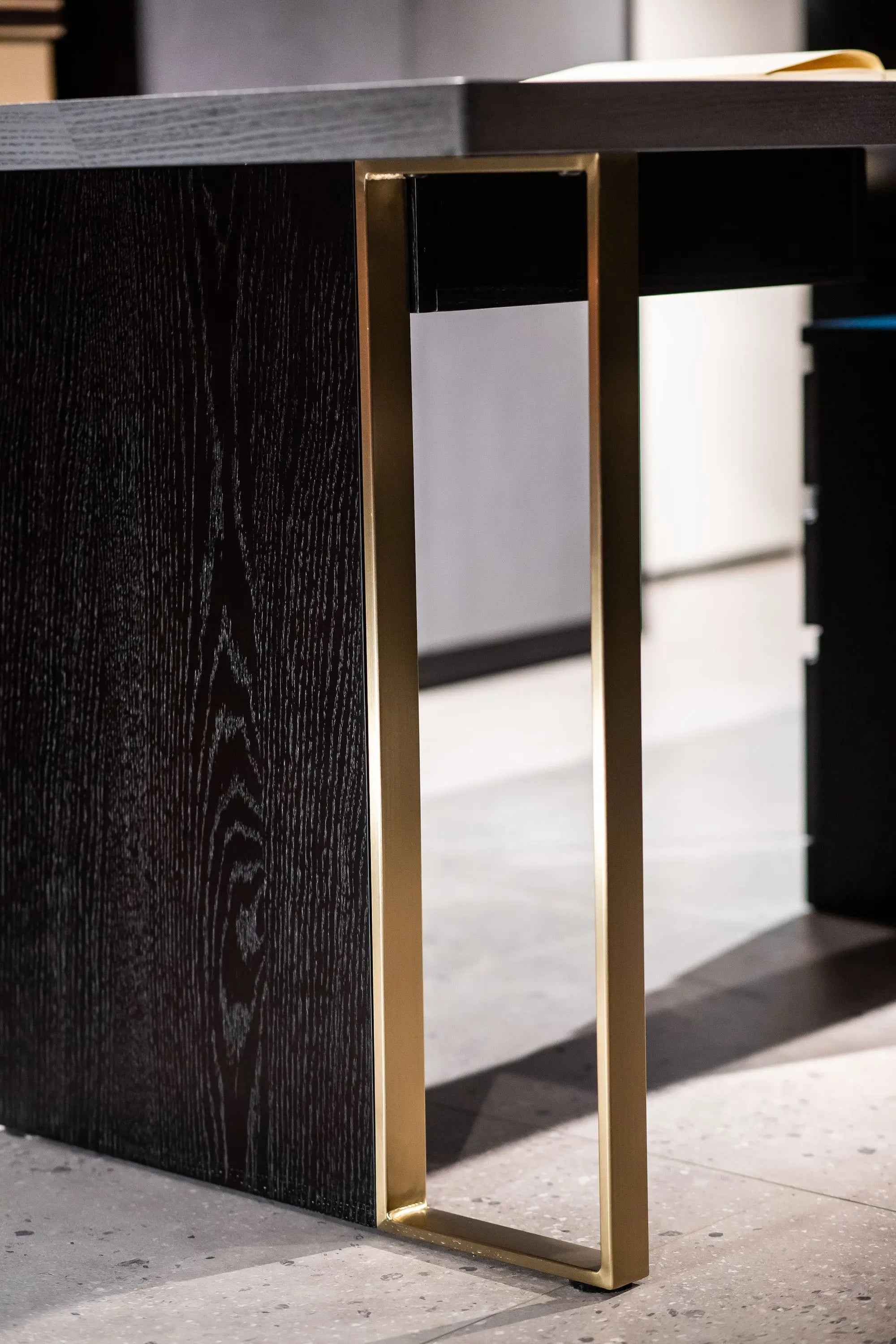 Bookcase Desk HS-1801-1 for Stylish Home Office Organization