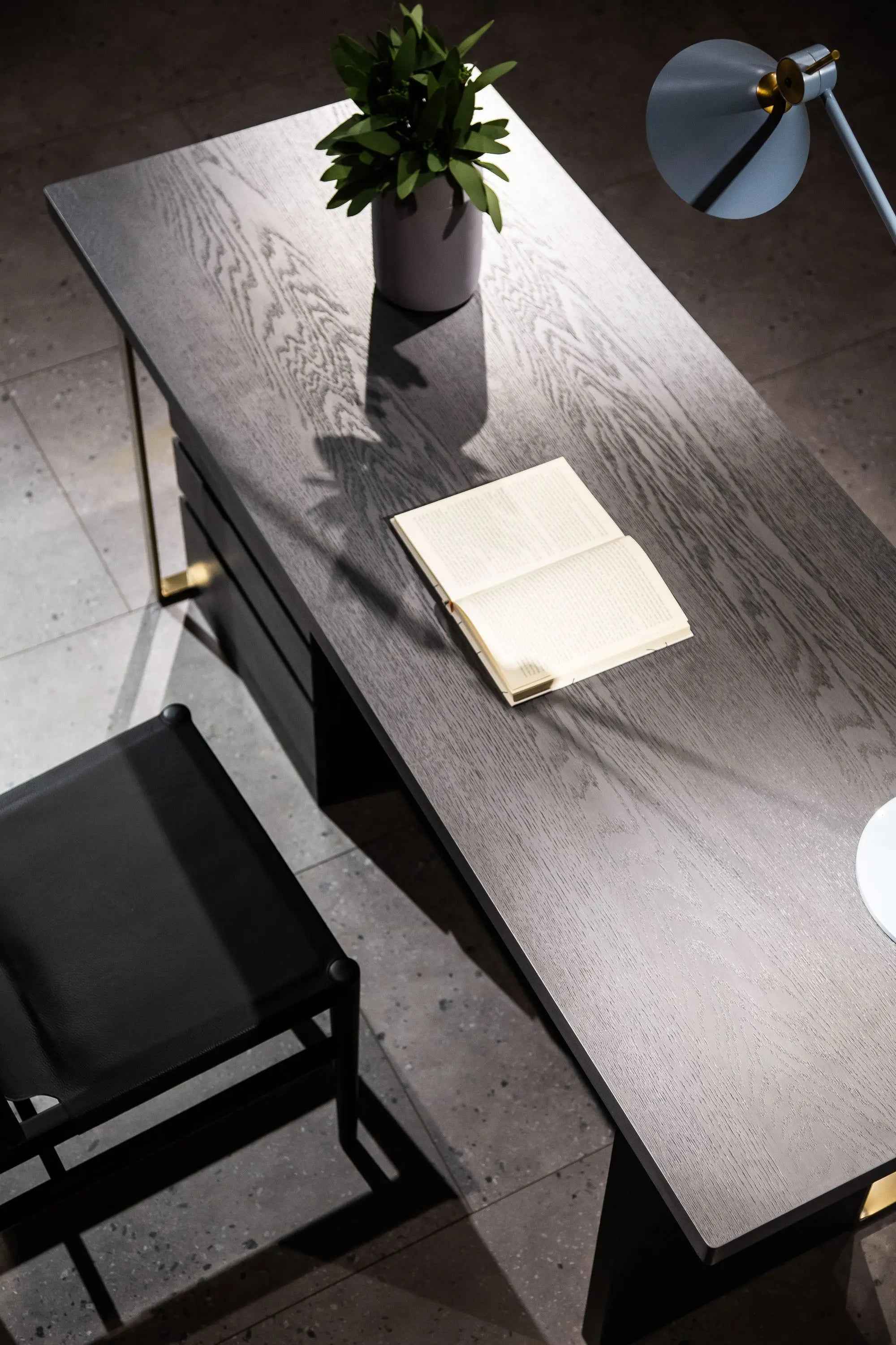 Bookcase Desk HS-1801-1 for Stylish Home Office Organization