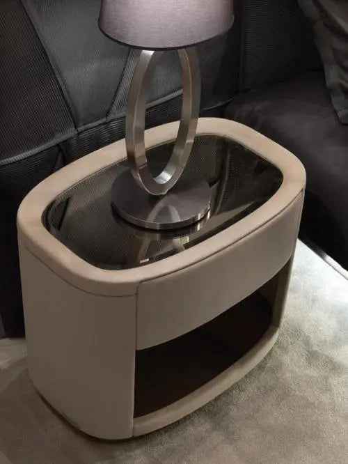 High quality cabinet bedside simple style bedroom bedside table W011B11B Visionnaire style Skiba Bedside table nightstand