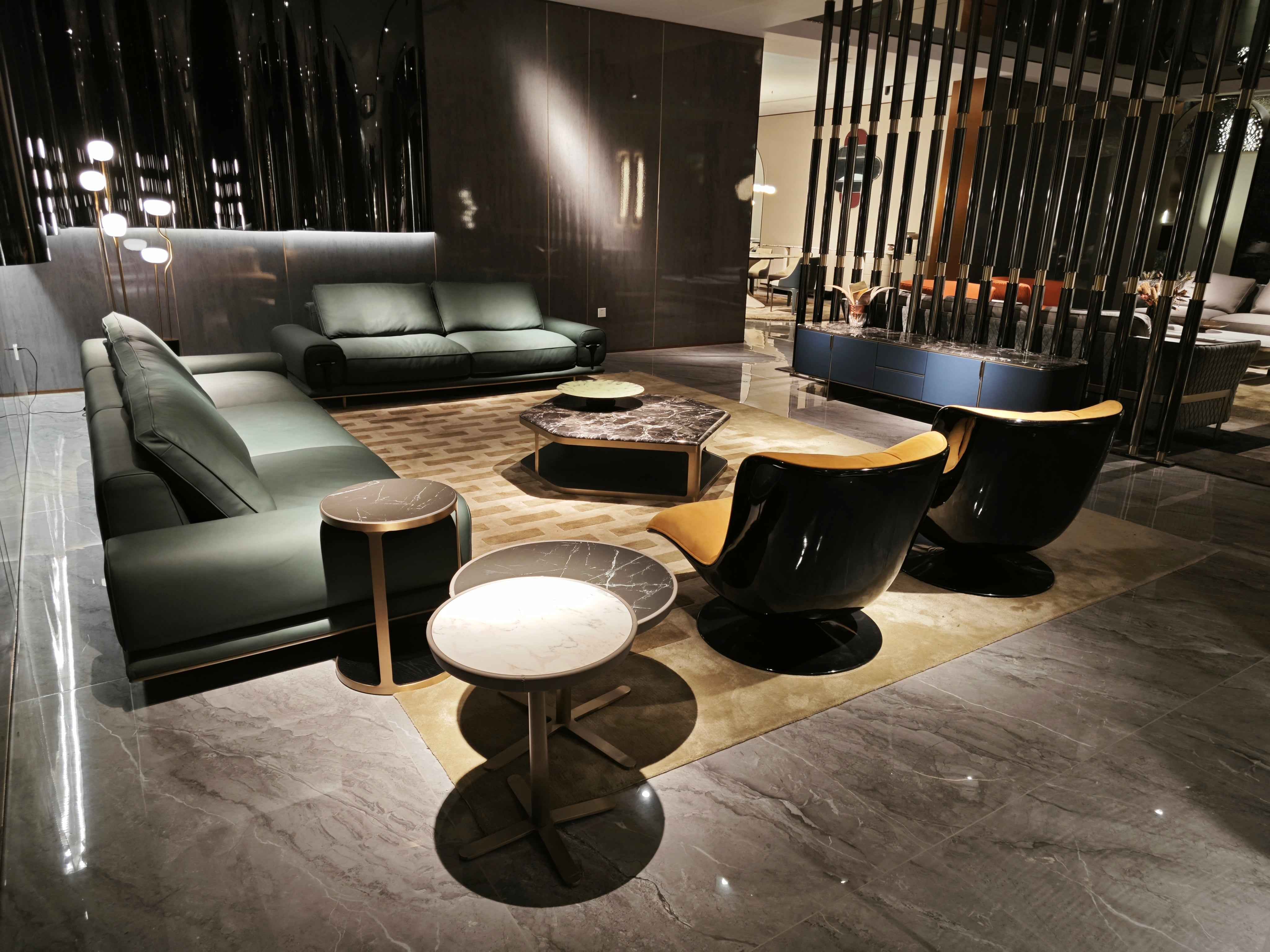 Modern Luxury Stainless Steel Marble DC-065-1