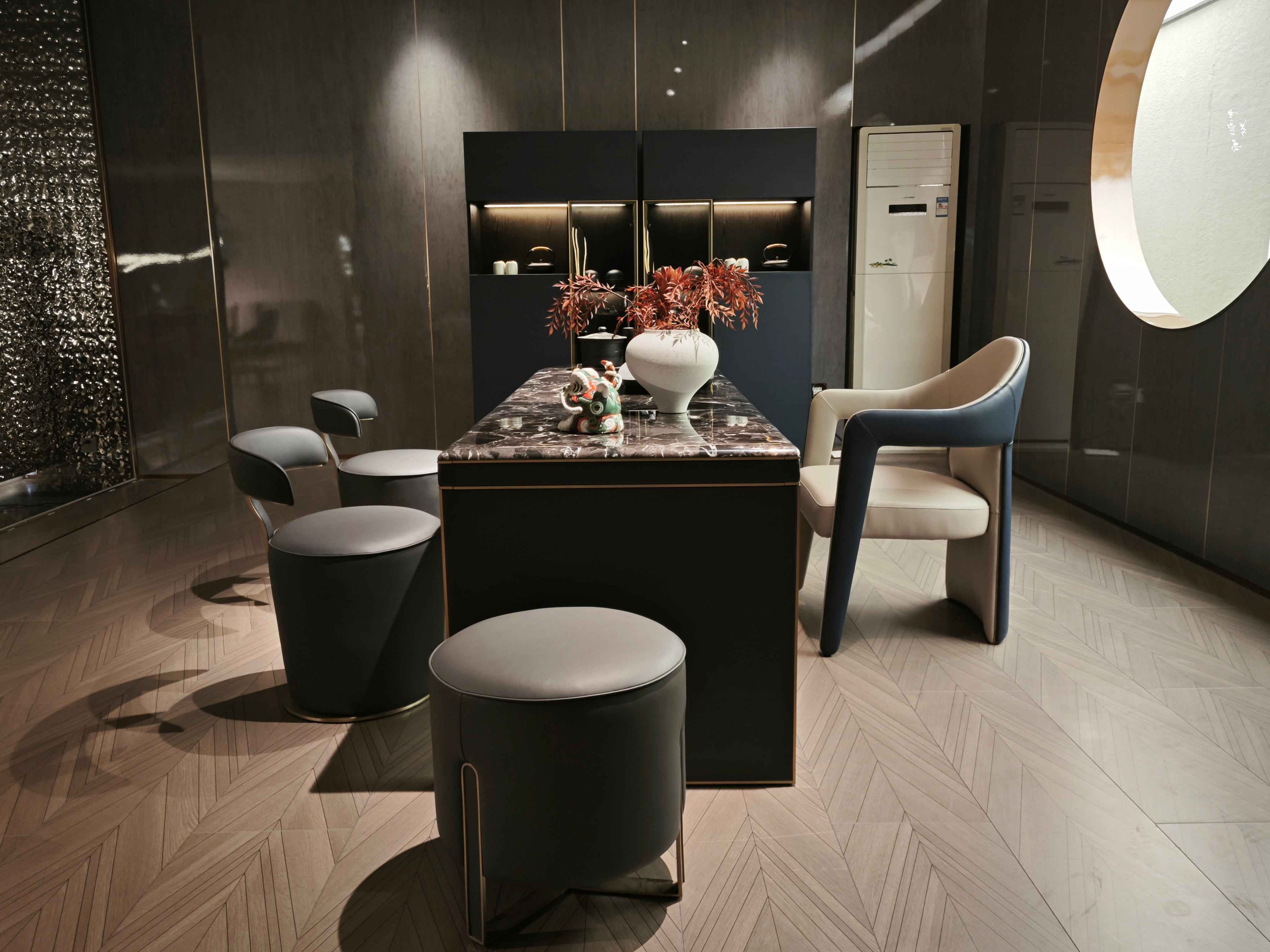 Italian minimalist AB13 tea stool DD5-062-2 Tea stool