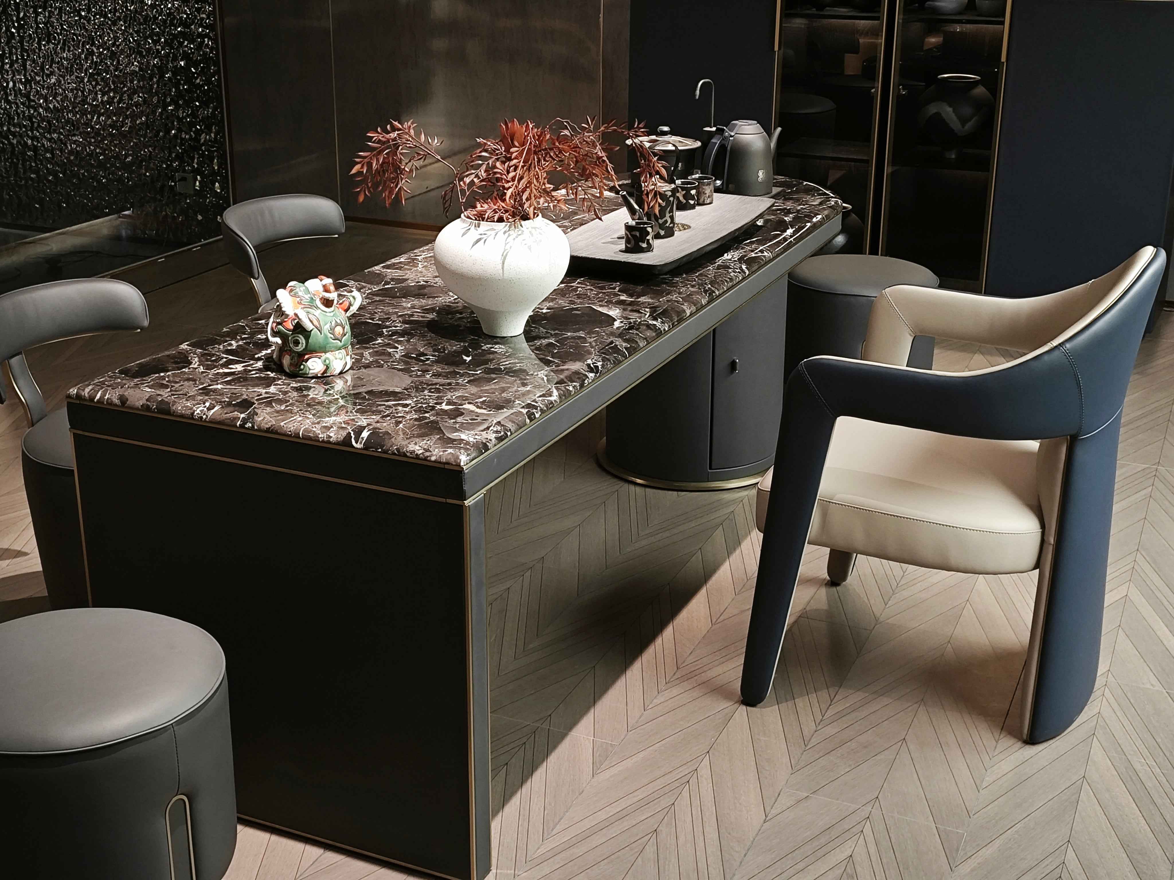 Italian minimalist AB13 tea stool DD5-062-2 Tea stool