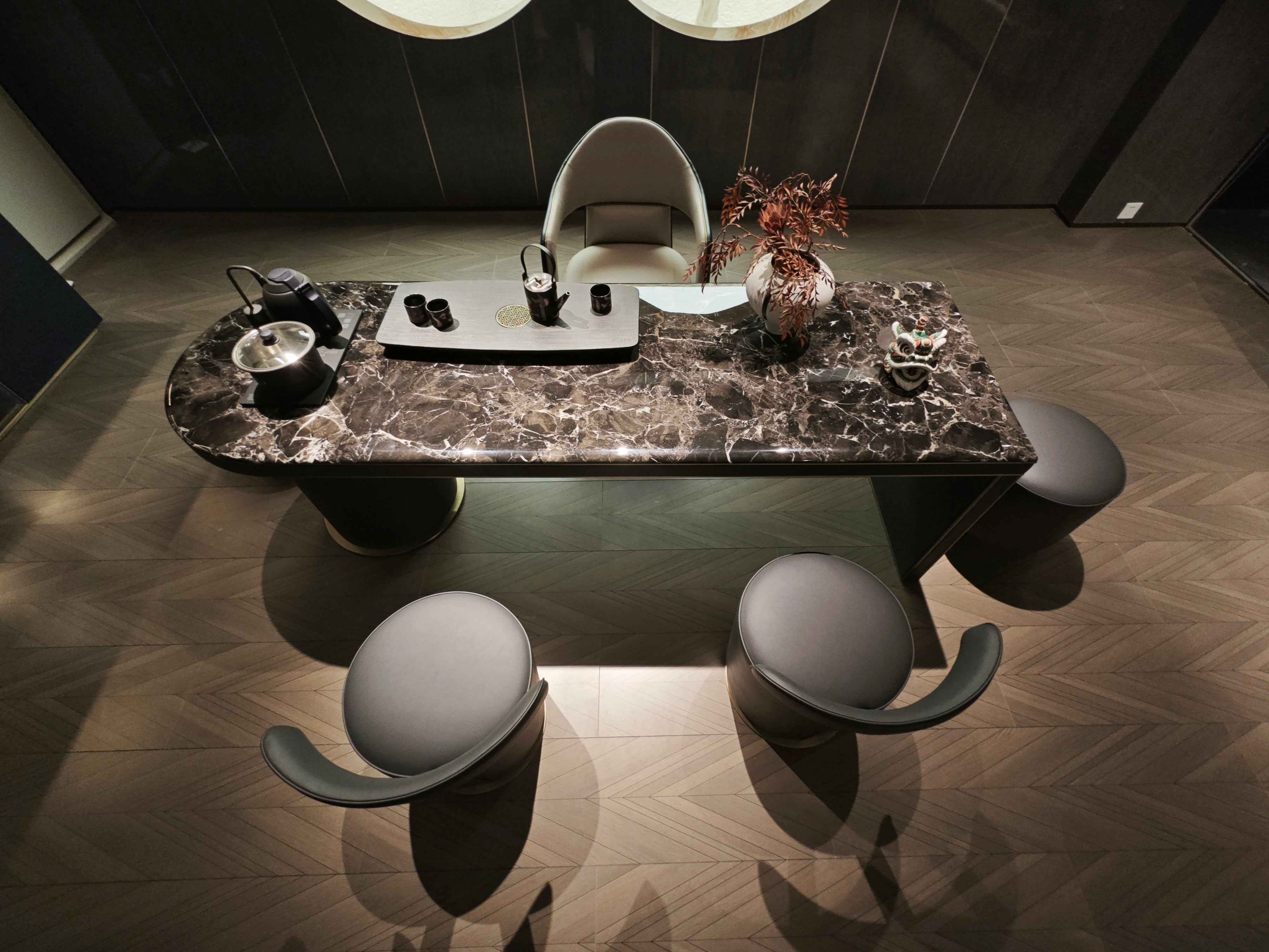 Italian minimalist AB13 tea stool DD5-062-2 Tea stool