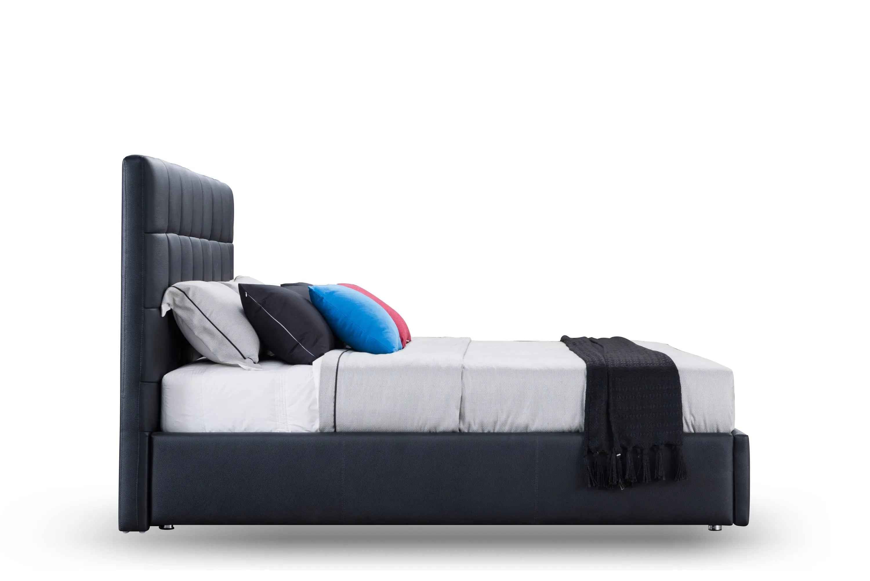 Italian Minimalist Checkered KB-VVCASA-BED-VX1-1691-1 Bed