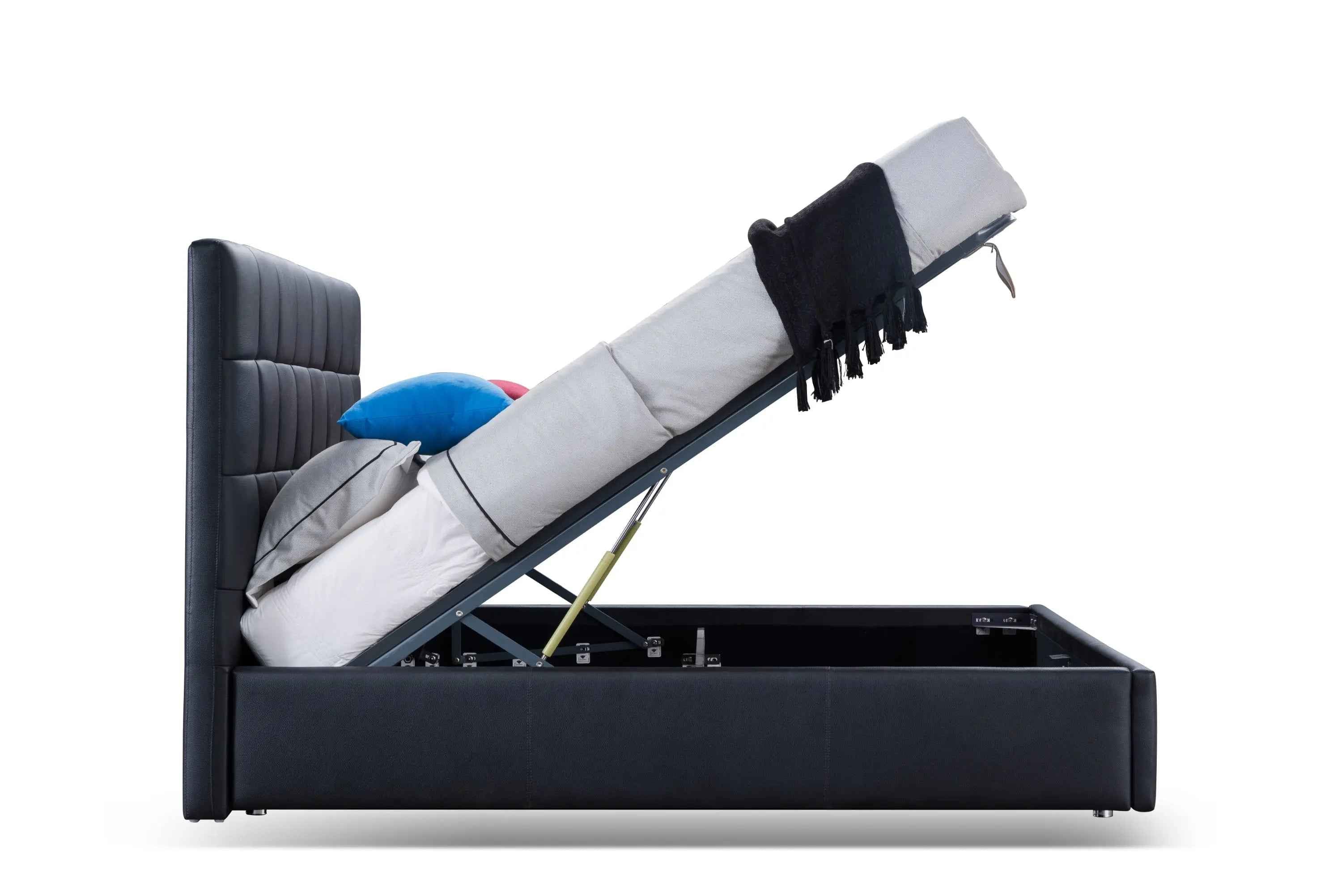 Italian Minimalist Checkered KB-VVCASA-BED-VX1-1691-1 Bed