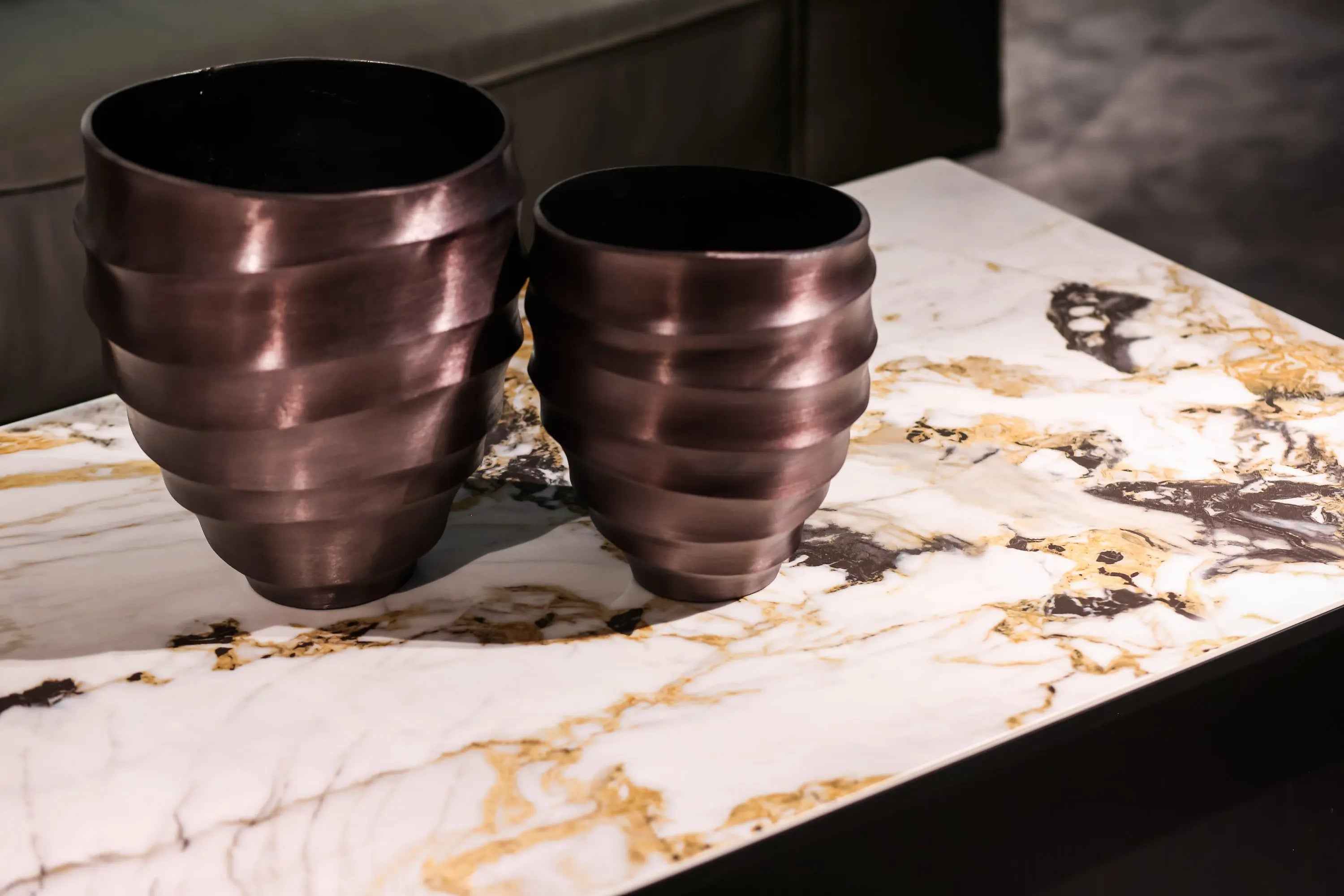 Italian Minimalist Drawer Rock Plate HC-1827-1 Coffee Table