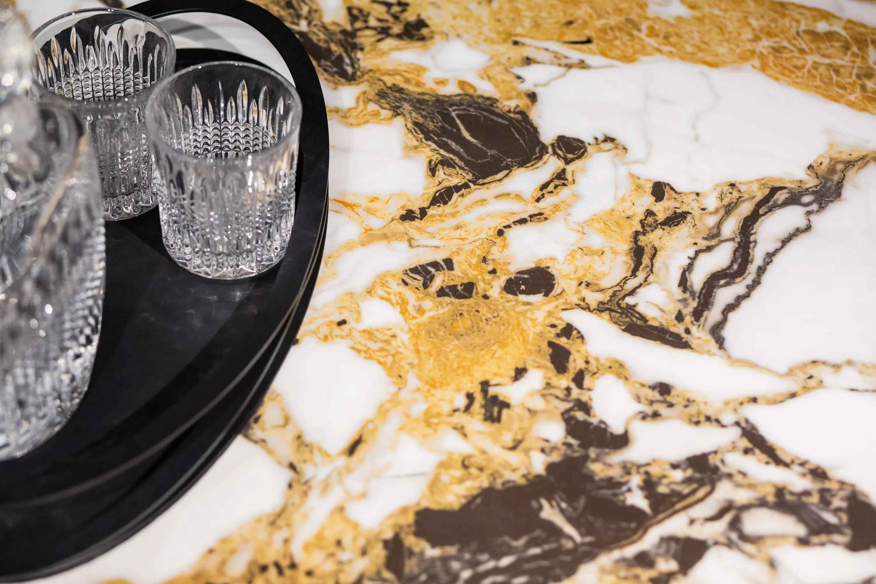 Italian Minimalist Rectangular HC-1902-3 Coffee Table