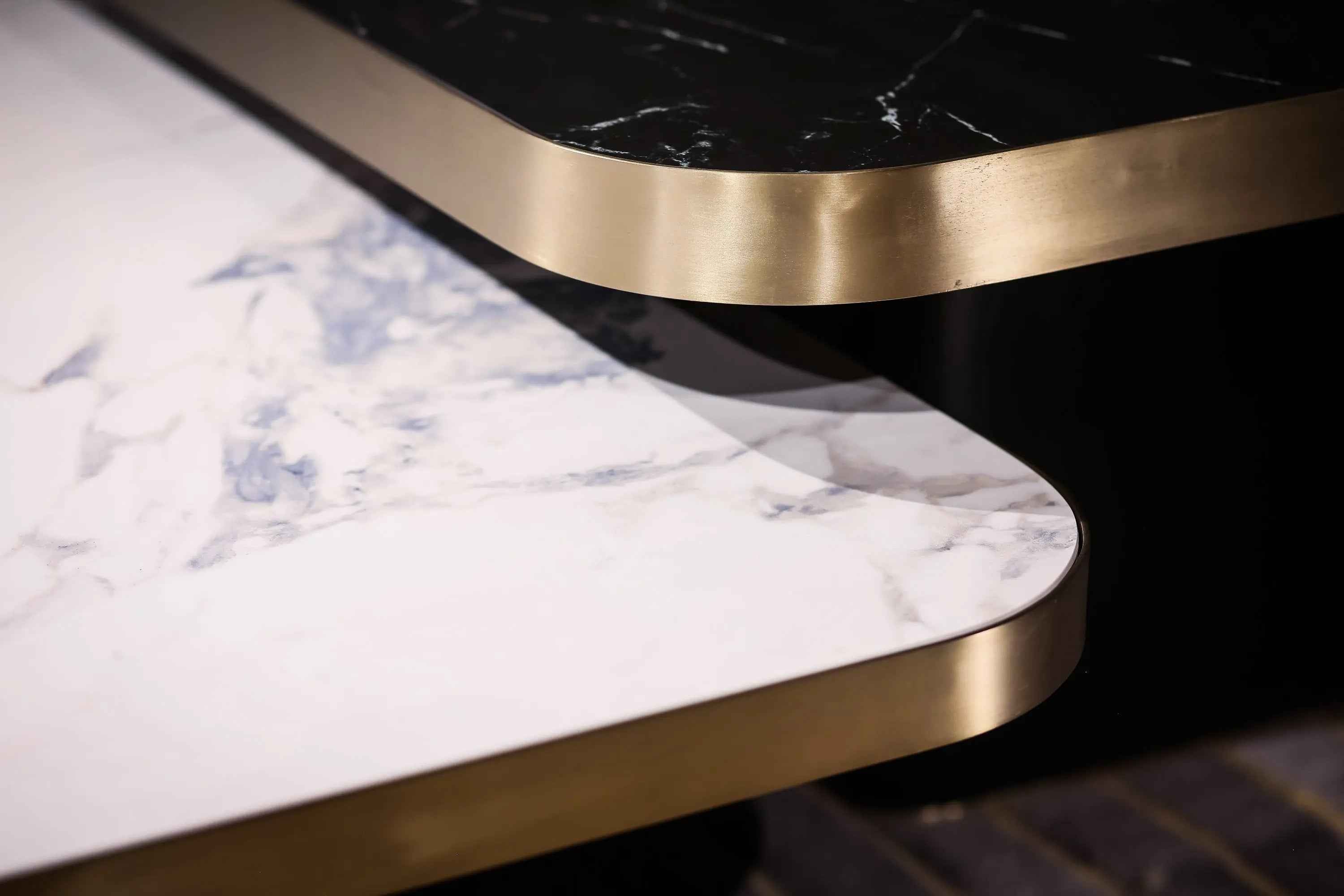 Italian Square Rock Plate HC-1825-1 Tea Table