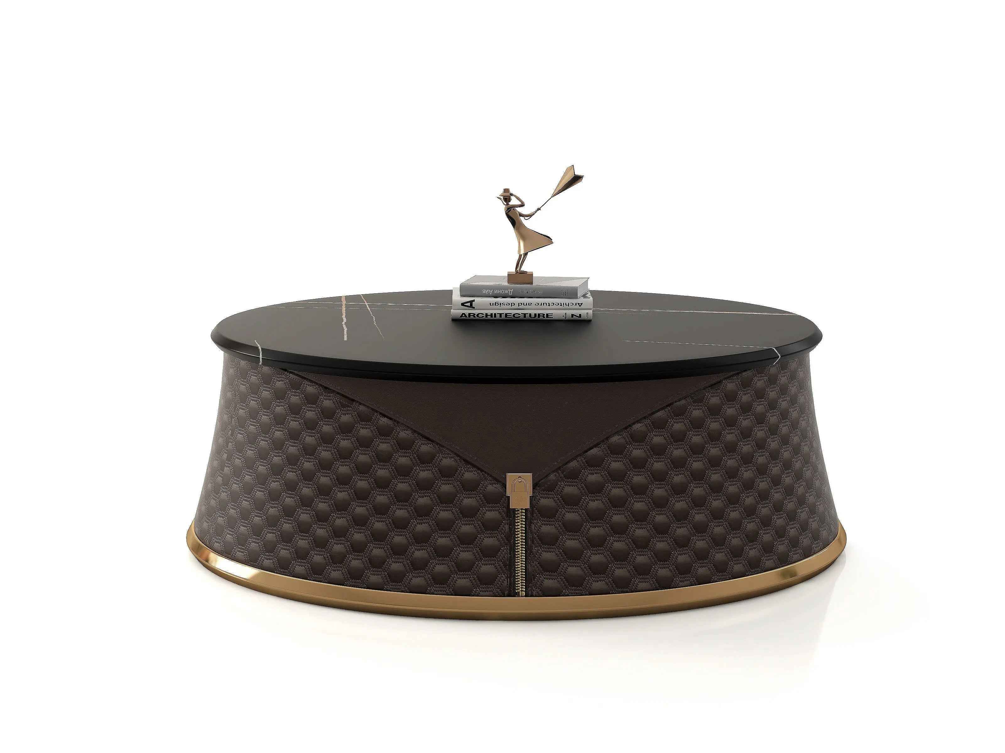 Italian light luxury design sense coffee table W002H2 Turri style vogue Coffee Table Tea table Coner table