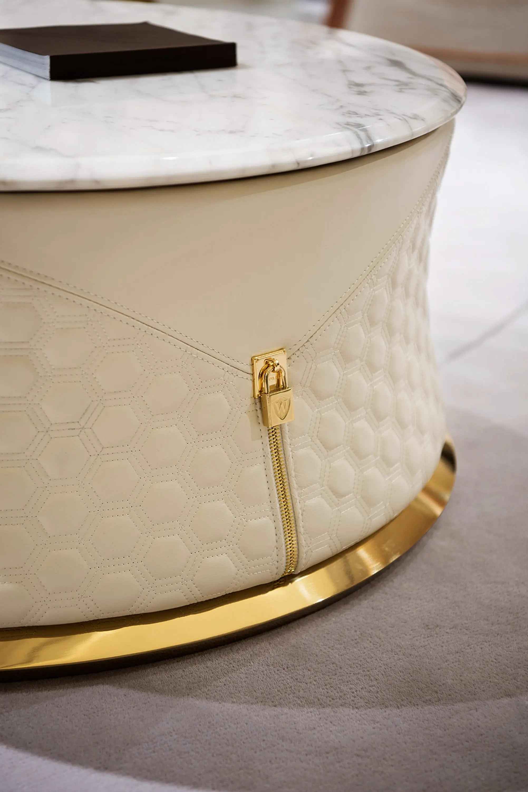 Italian light luxury design sense coffee table W002H2 Turri style vogue Coffee Table Tea table Coner table