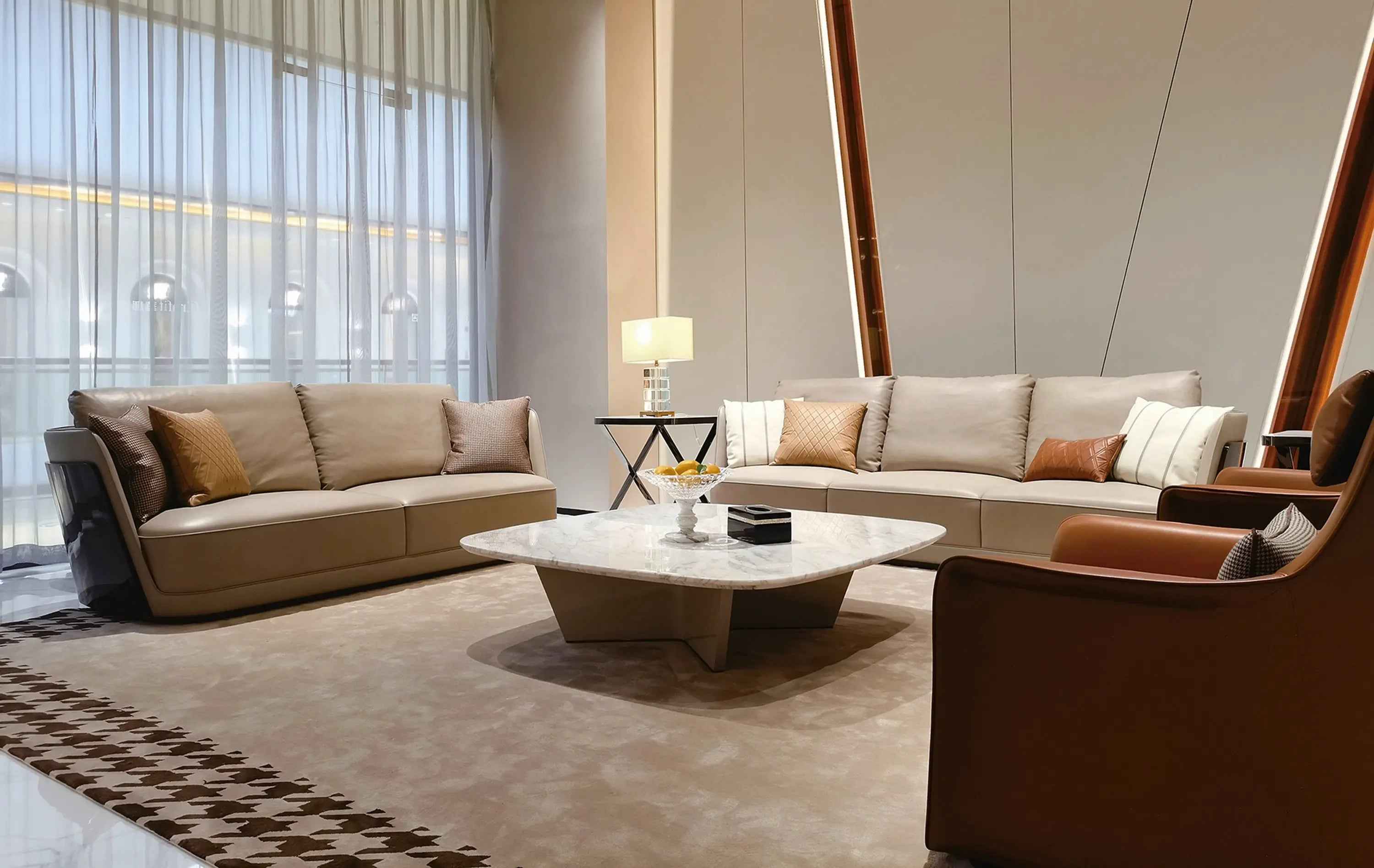 Italian style light luxury Bentley Style Richmond Sofa W001SF1 Sofa,Single Sofa, Multi Sofa