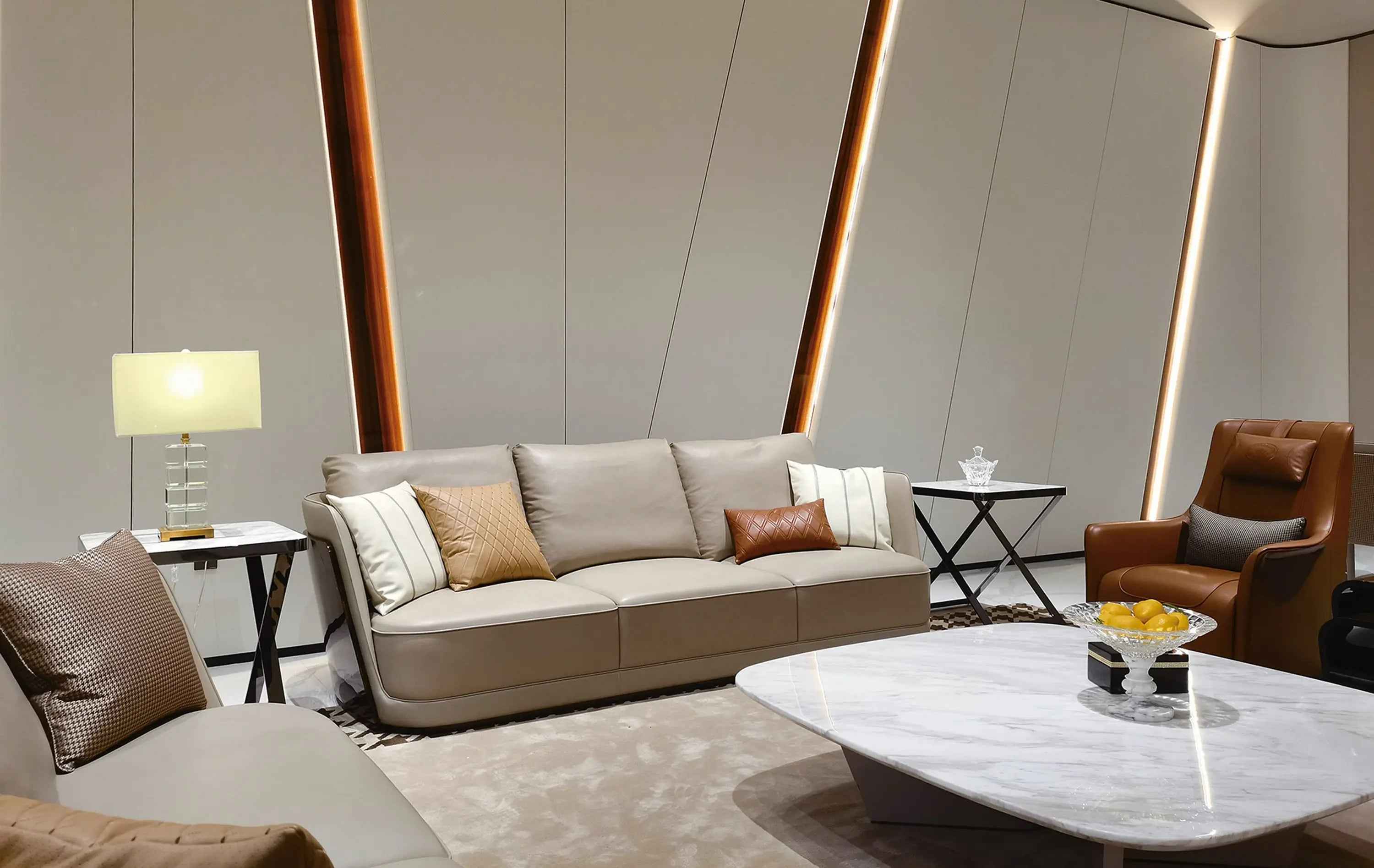 Italian style light luxury Bentley Style Richmond Sofa W001SF1 Sofa,Single Sofa, Multi Sofa