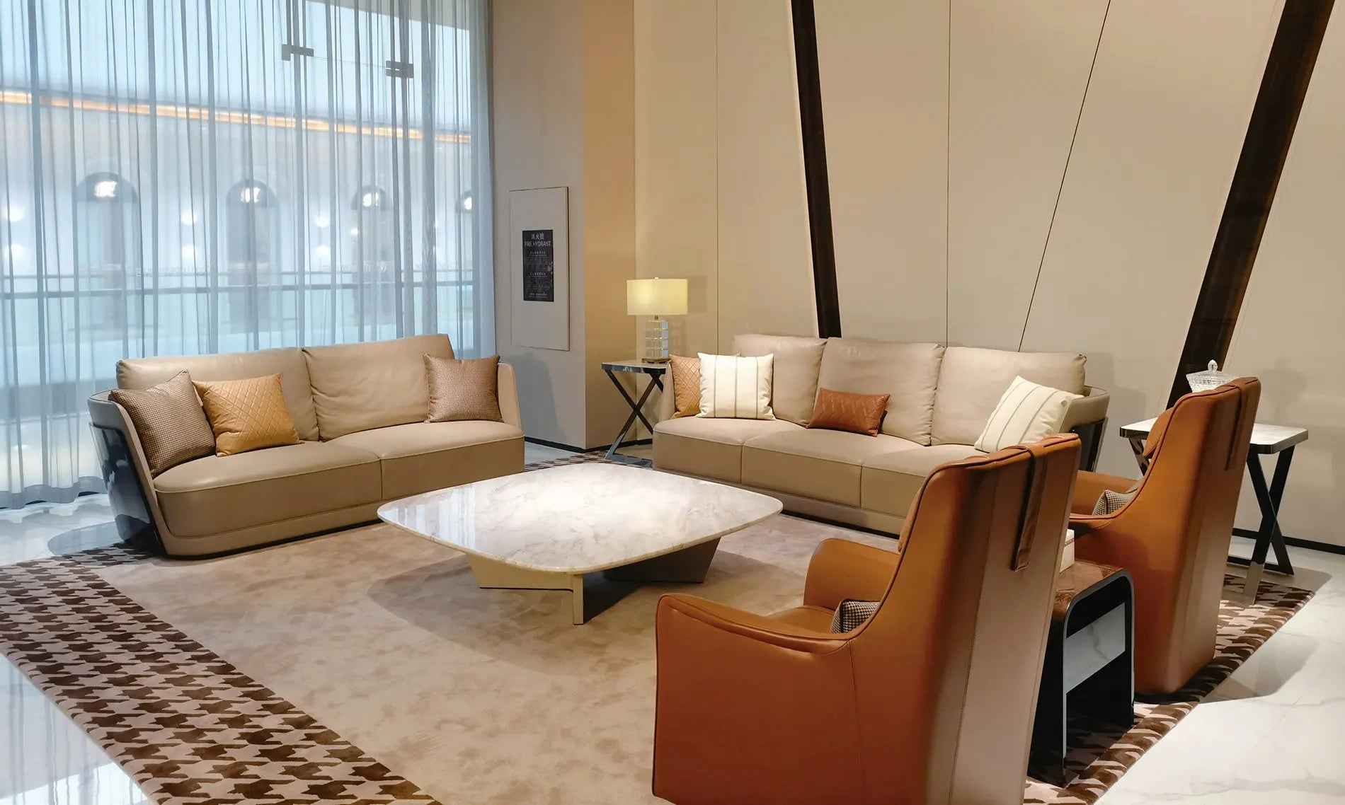 Italian style light luxury Bentley Style Richmond Sofa W001SF1 Sofa,Single Sofa, Multi Sofa