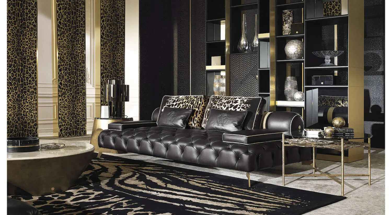 Leather Sofa with Metal Legs - Contemporary Comfort and Style WH303SF3 three seater sofa
