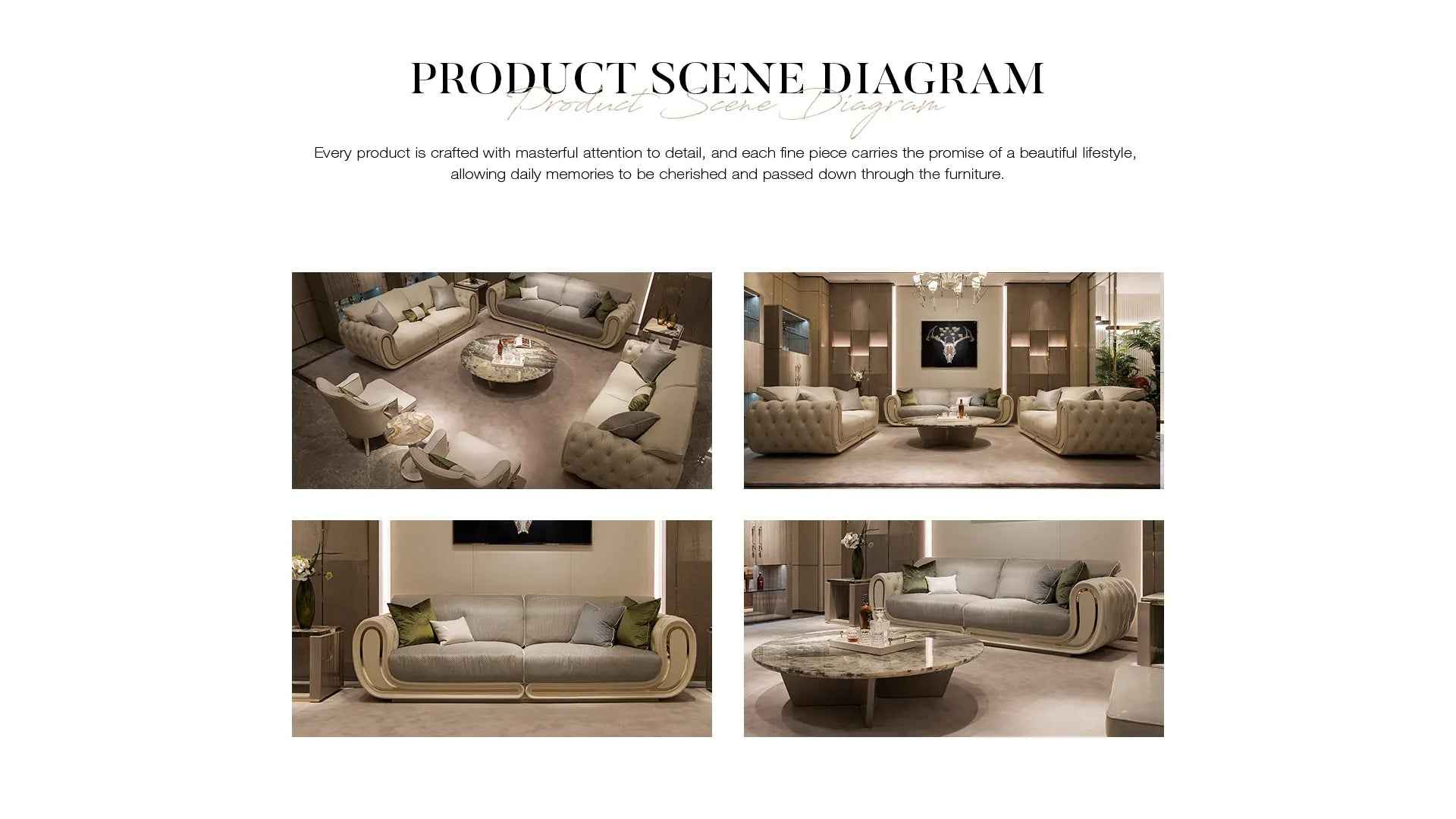 Modern Bentley-Style Leather Sofa Set W012SF3 – Luxury for Living Room & Office