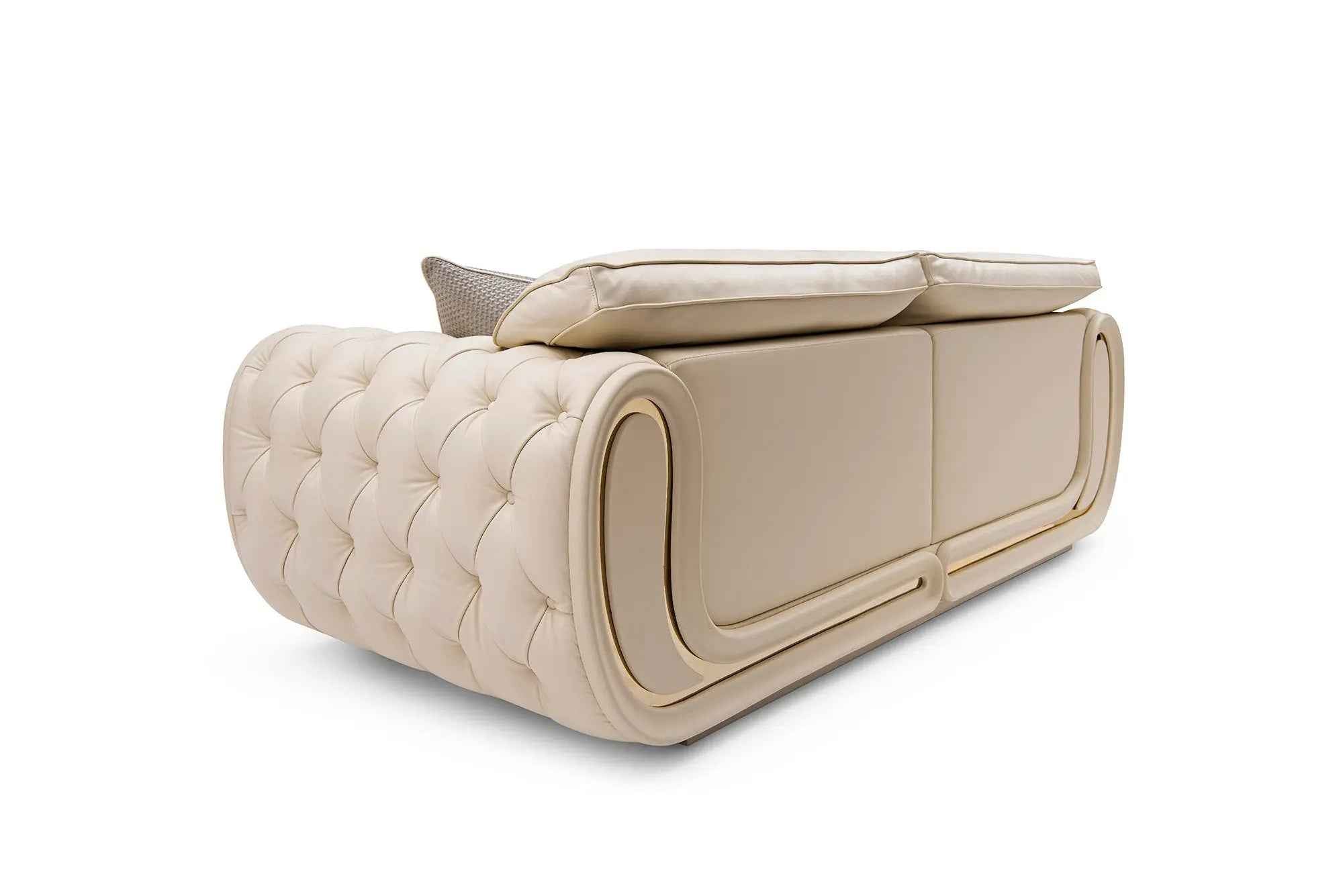 Modern Bentley-Style Leather Sofa Set W012SF3 – Luxury for Living Room & Office