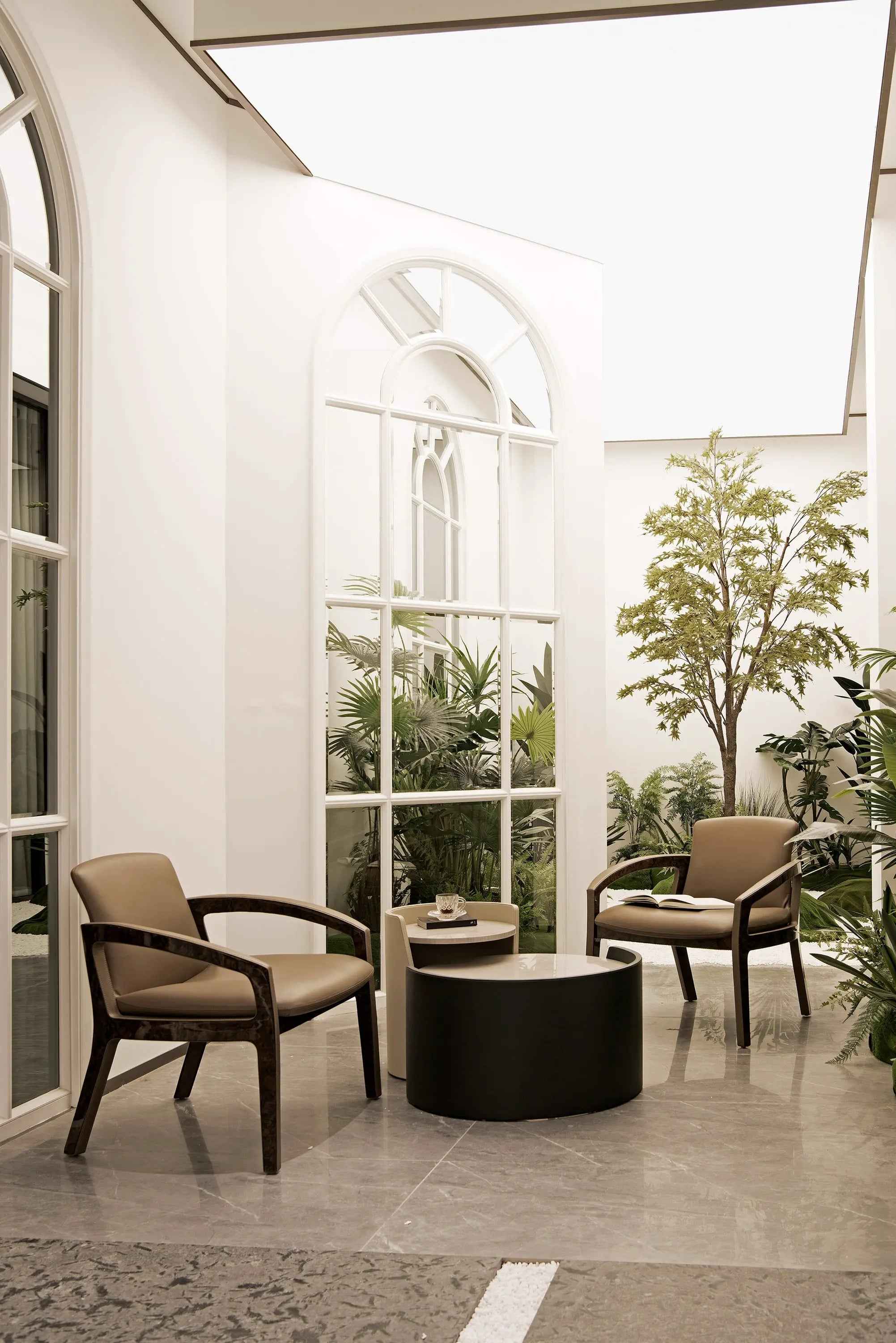 Light luxury classic coffee table combination W001H6A-1 Bentley style Coffee Table Tea table Coner table