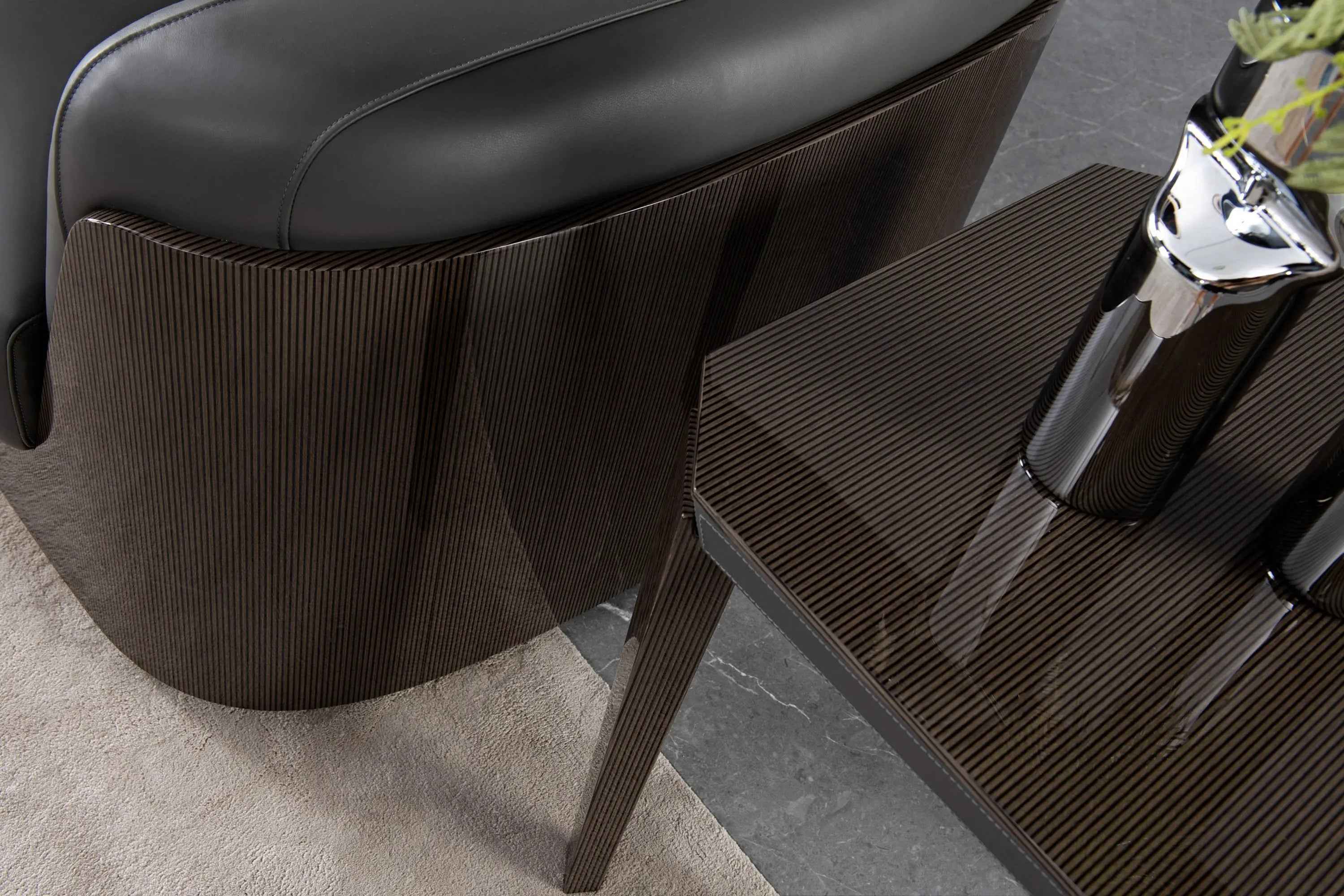 Light luxury style walnut coffee table W006H6A Bentley Coffee Table Tea table Coner table